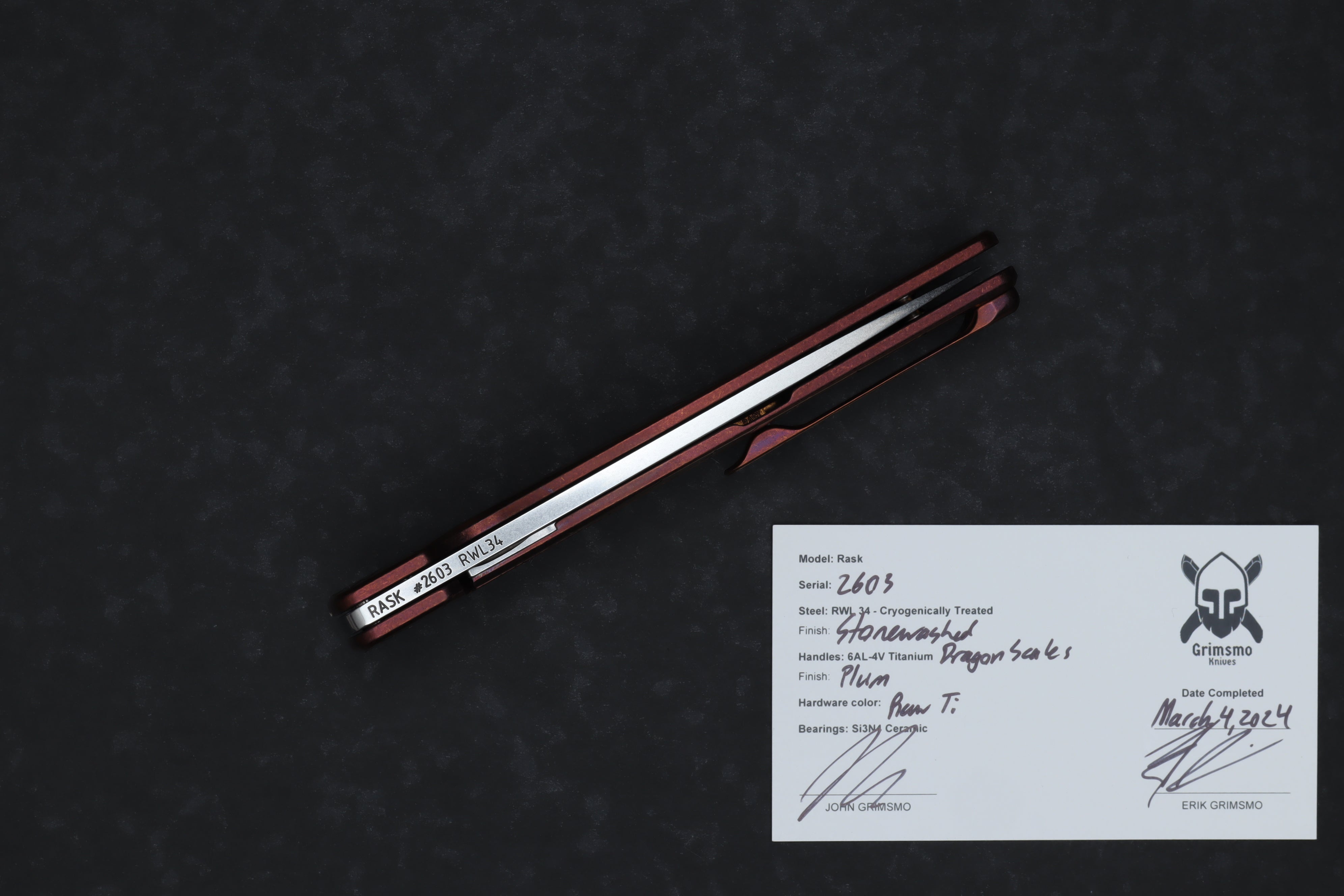 Rask #2603 9278340307