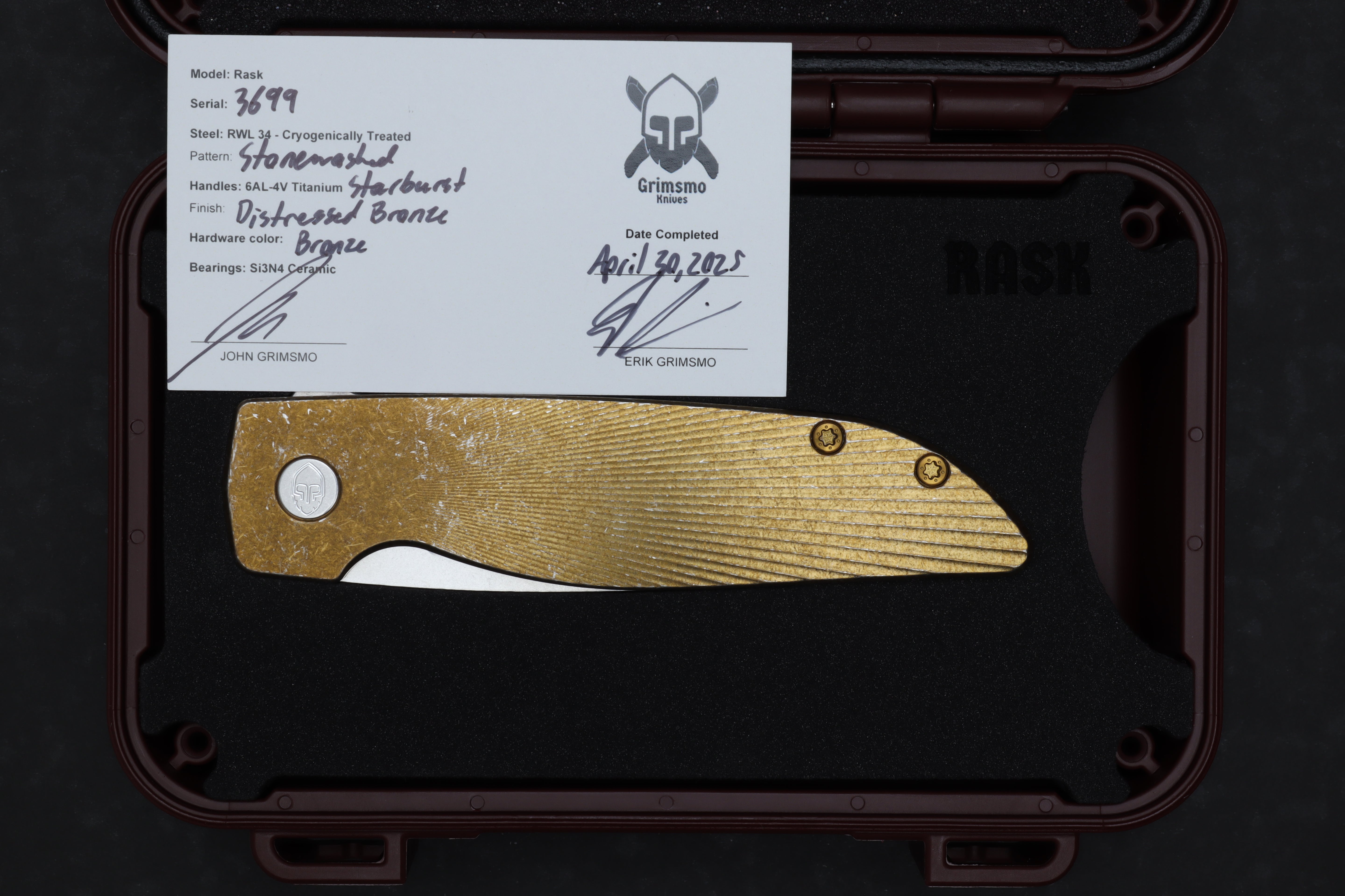 Rask #3699 9278340502