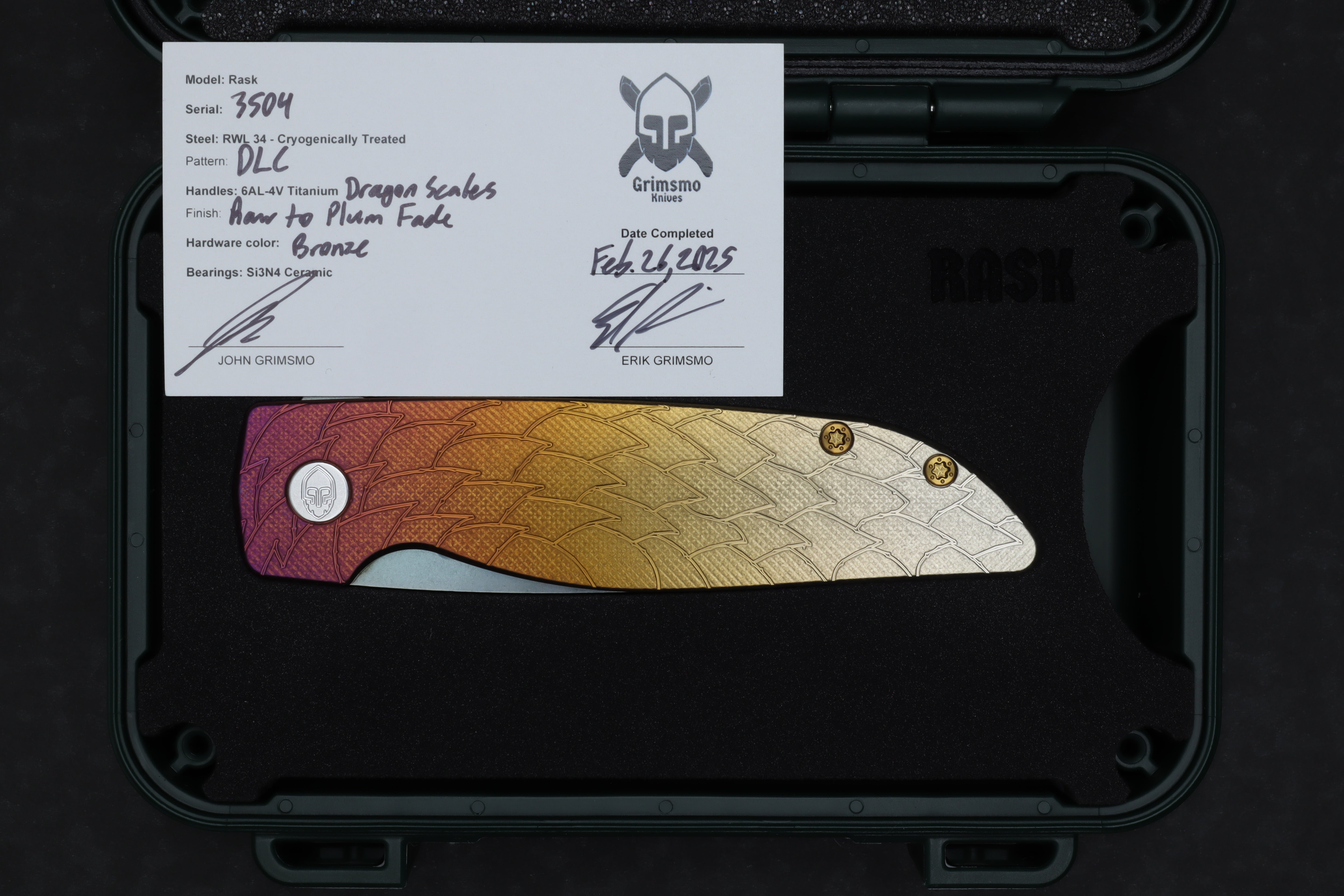 Rask #3504 9278340228