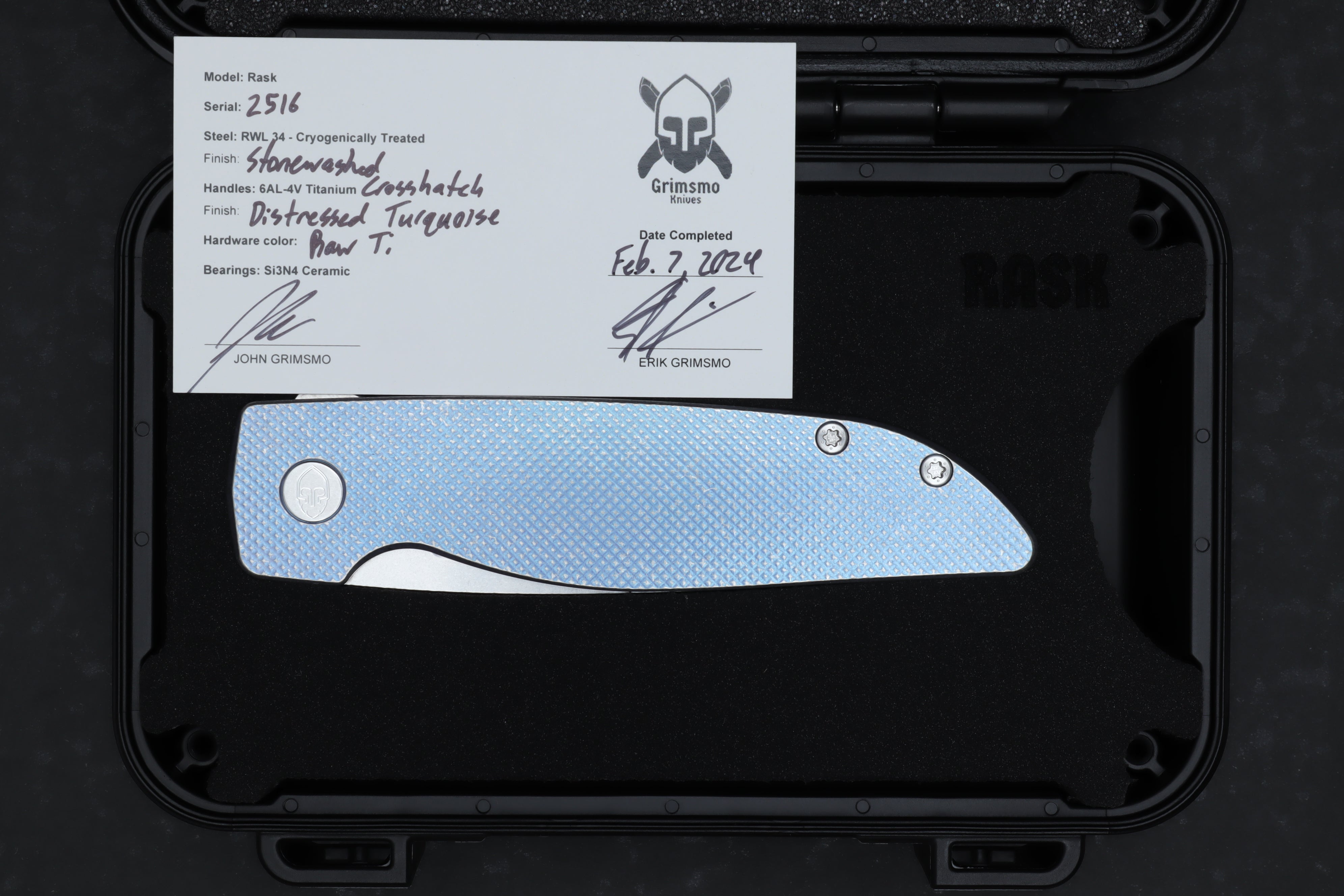 Rask #2516 9278340212