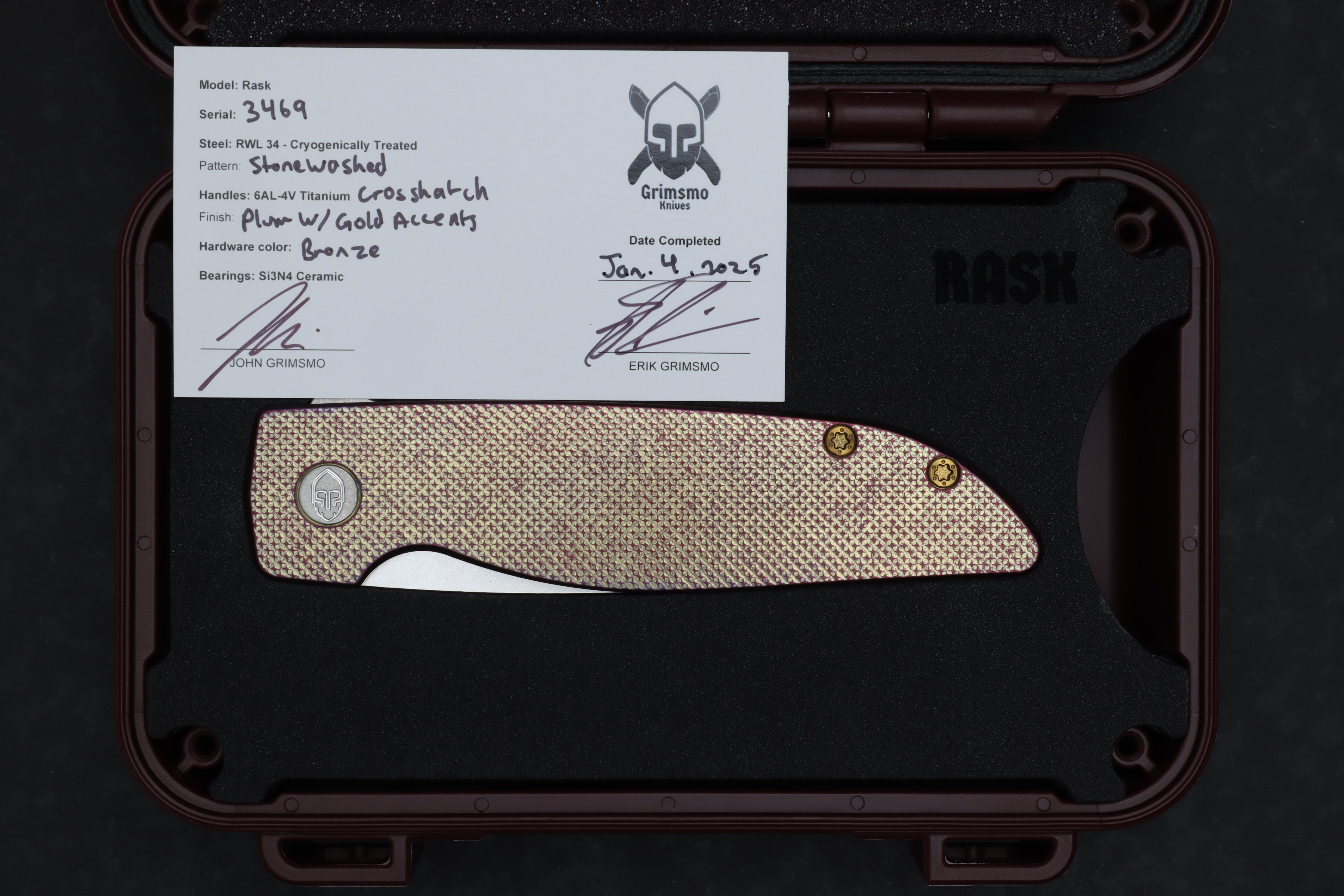 Rask #3469 9278340106