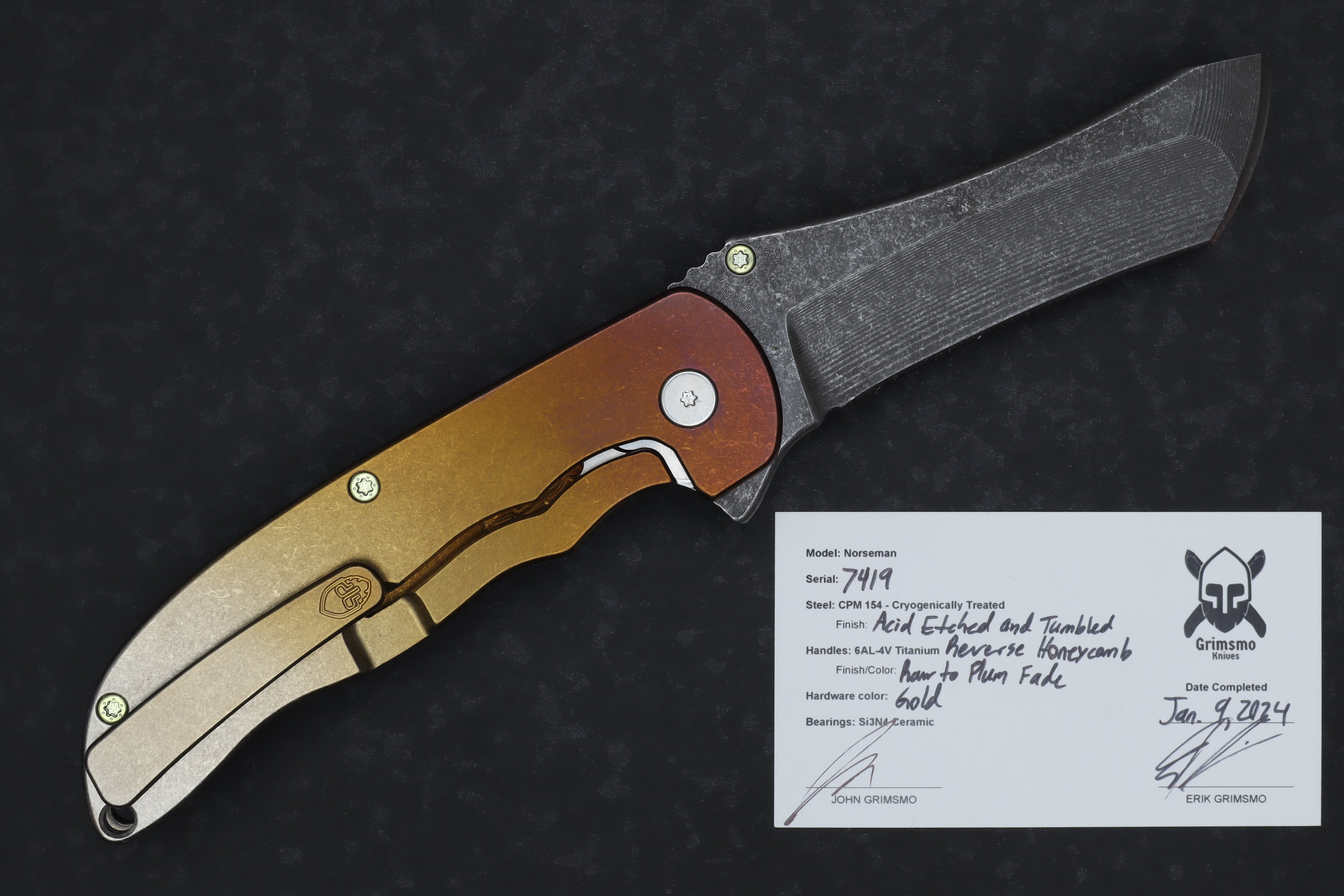 Norseman #7419 8732910112