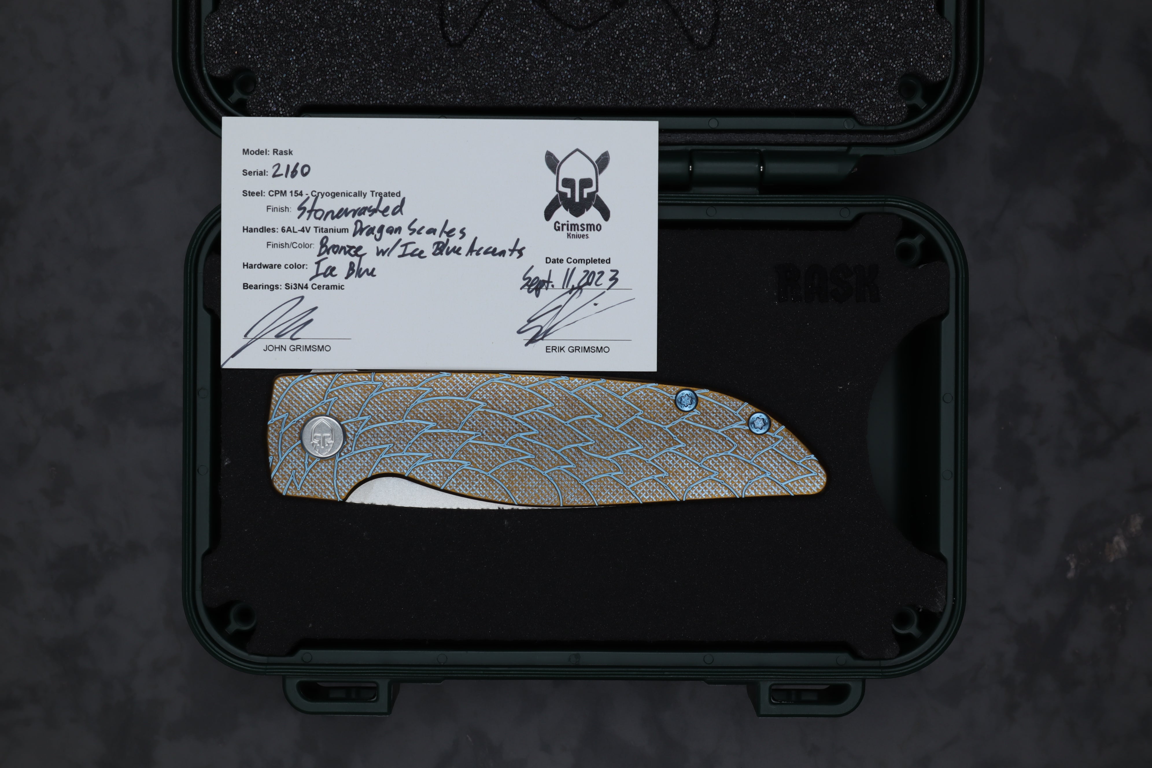 Rask #2160 83457270913