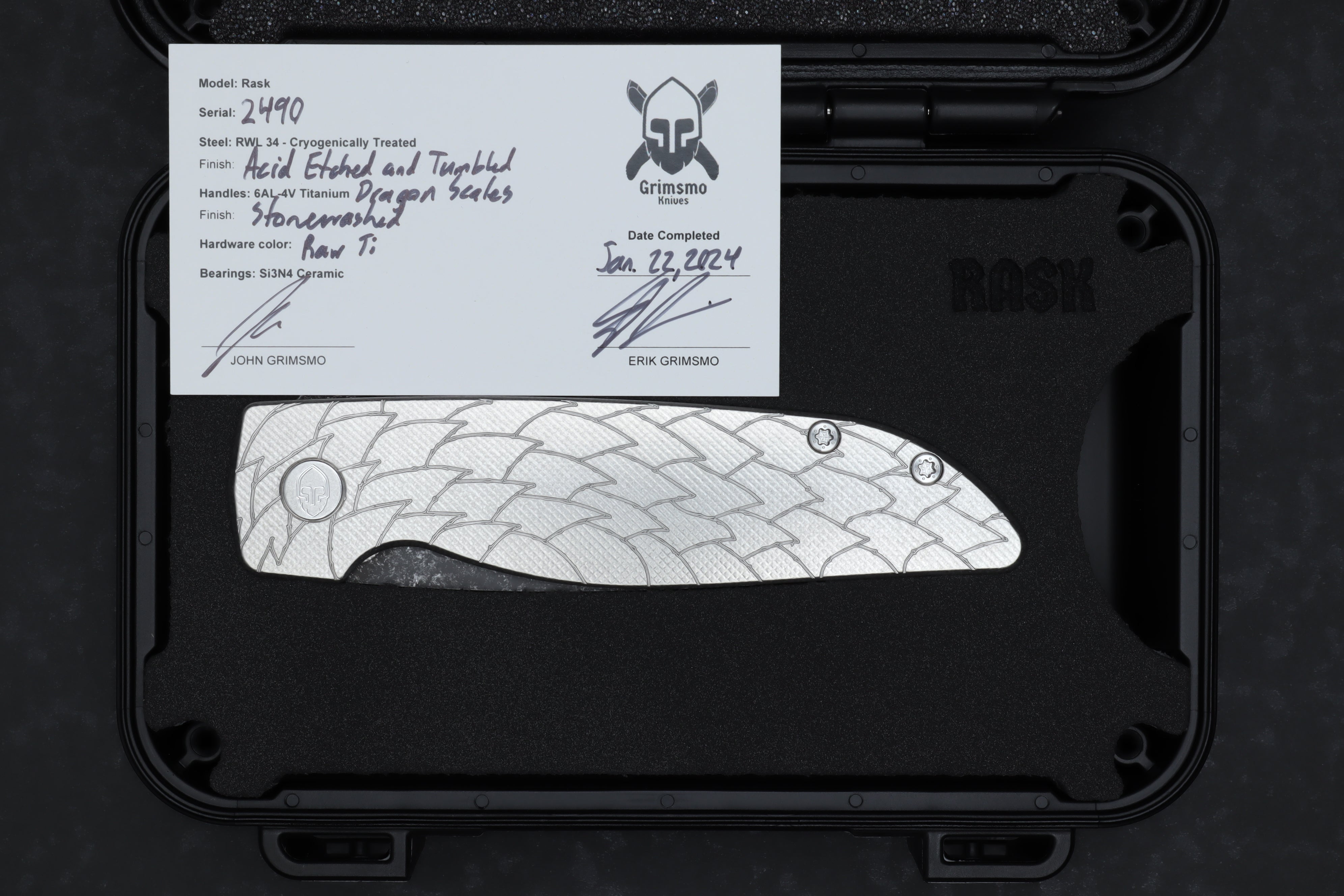 Rask #2490 8594850124