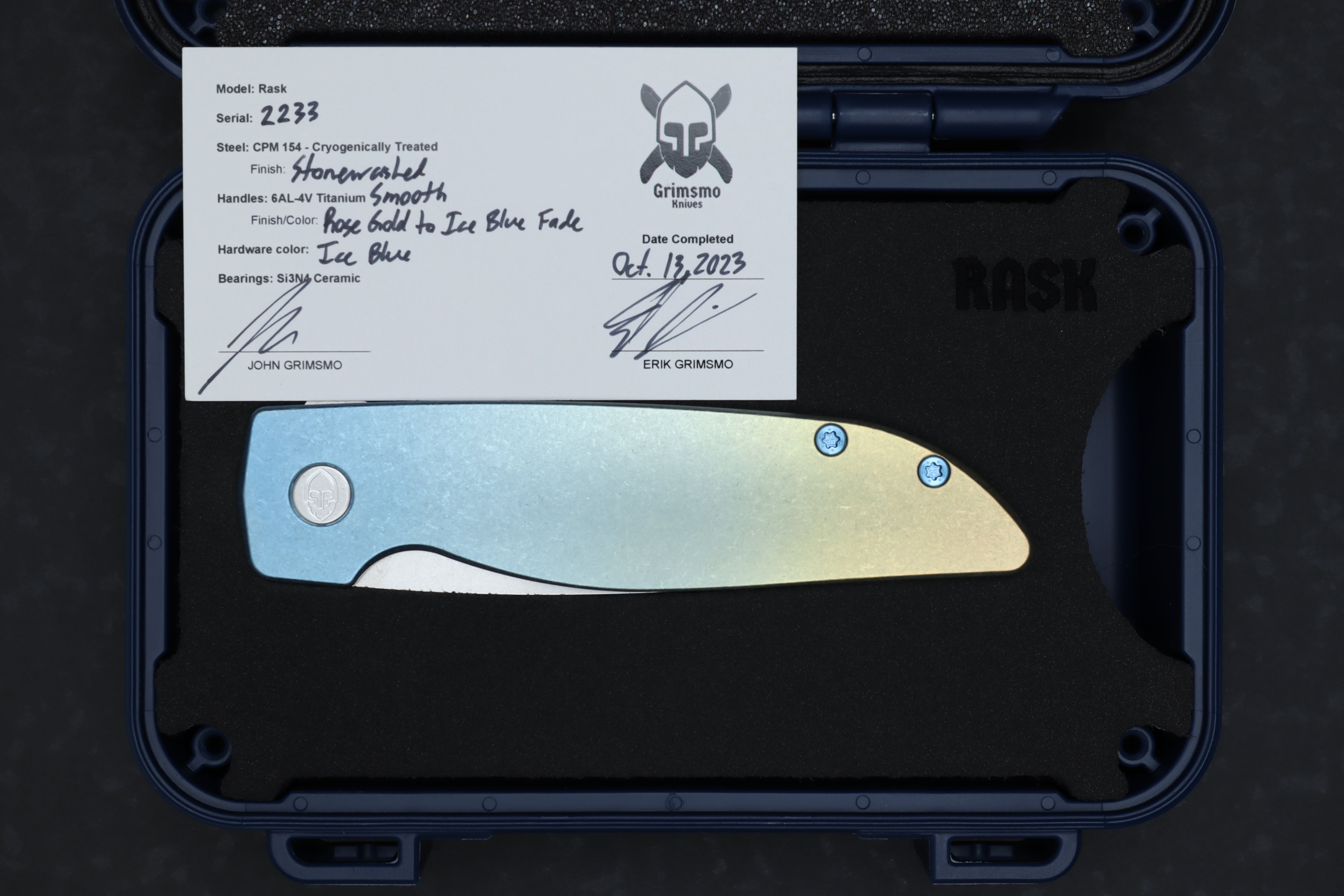 Rask #2233 83457271019