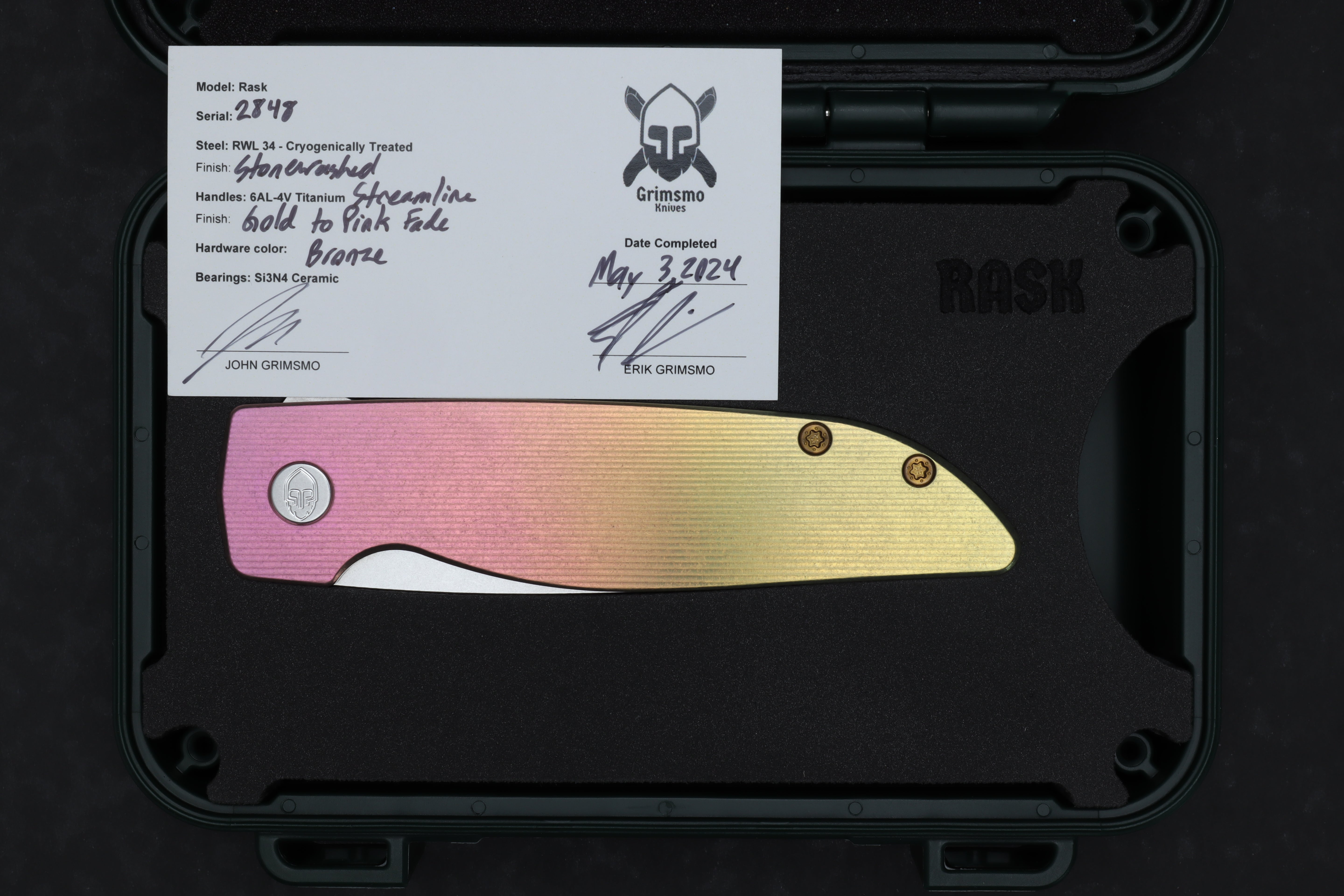 Rask #2848 9278340506