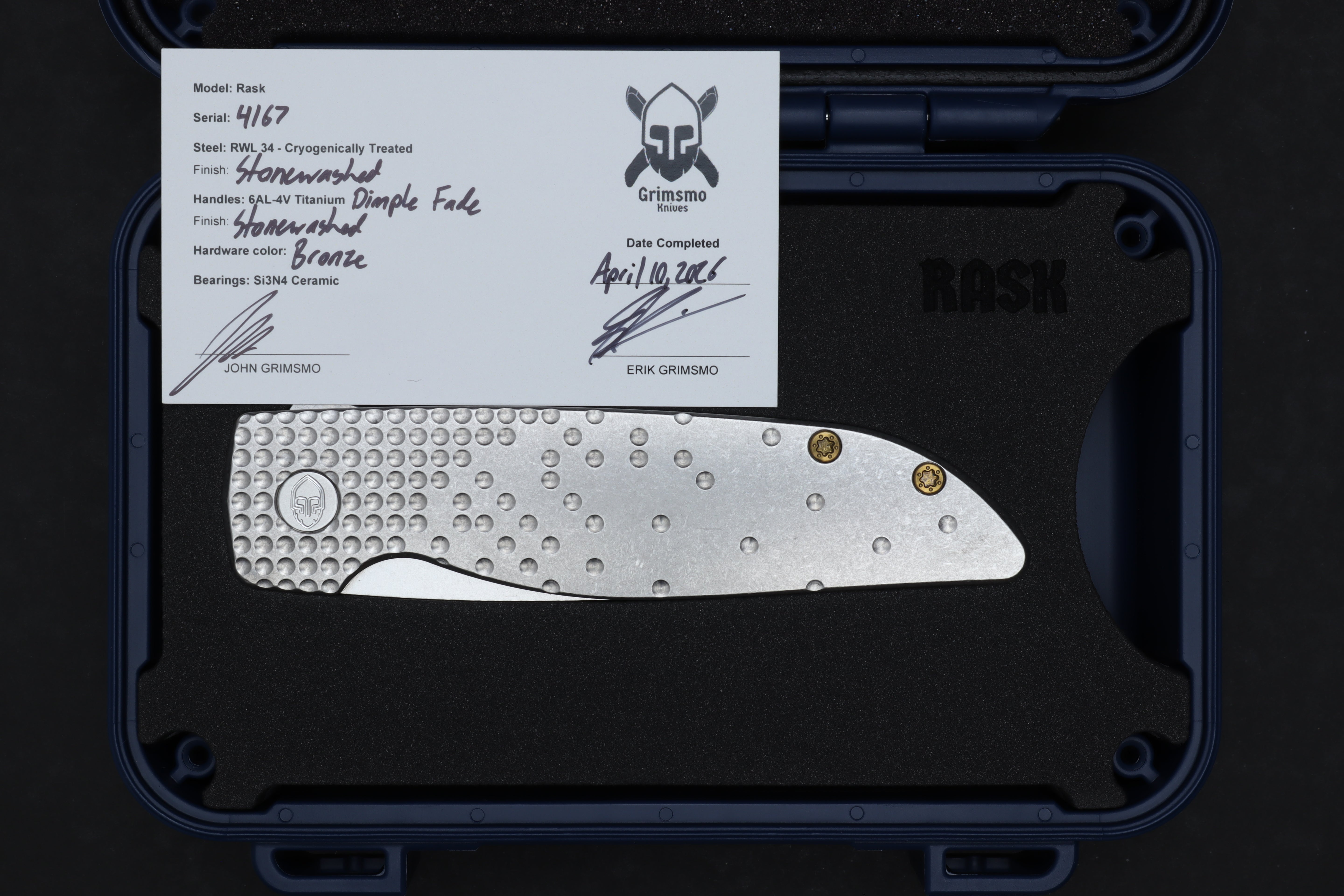 Rask #4167 9278340413