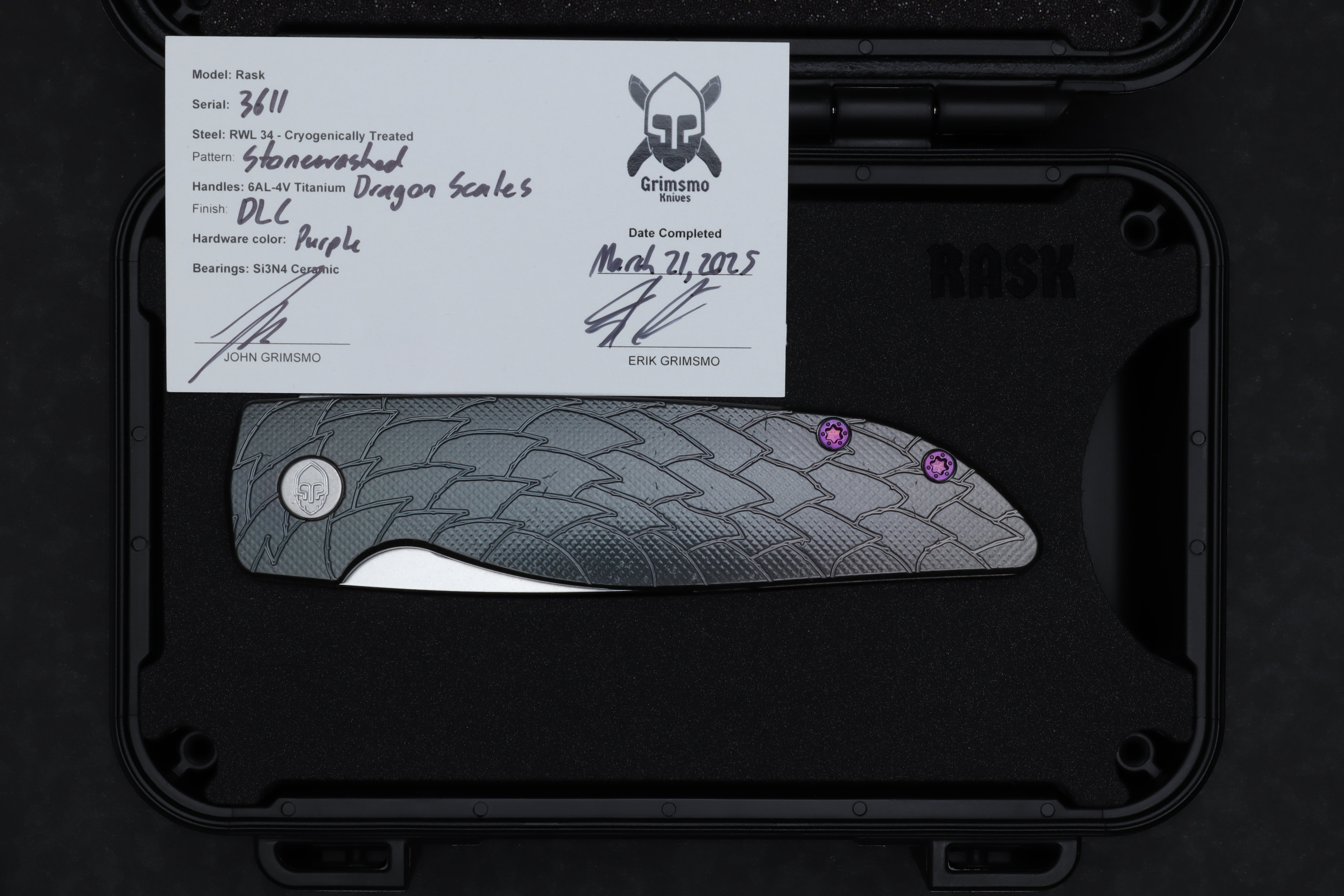 Rask #3611 9278340325