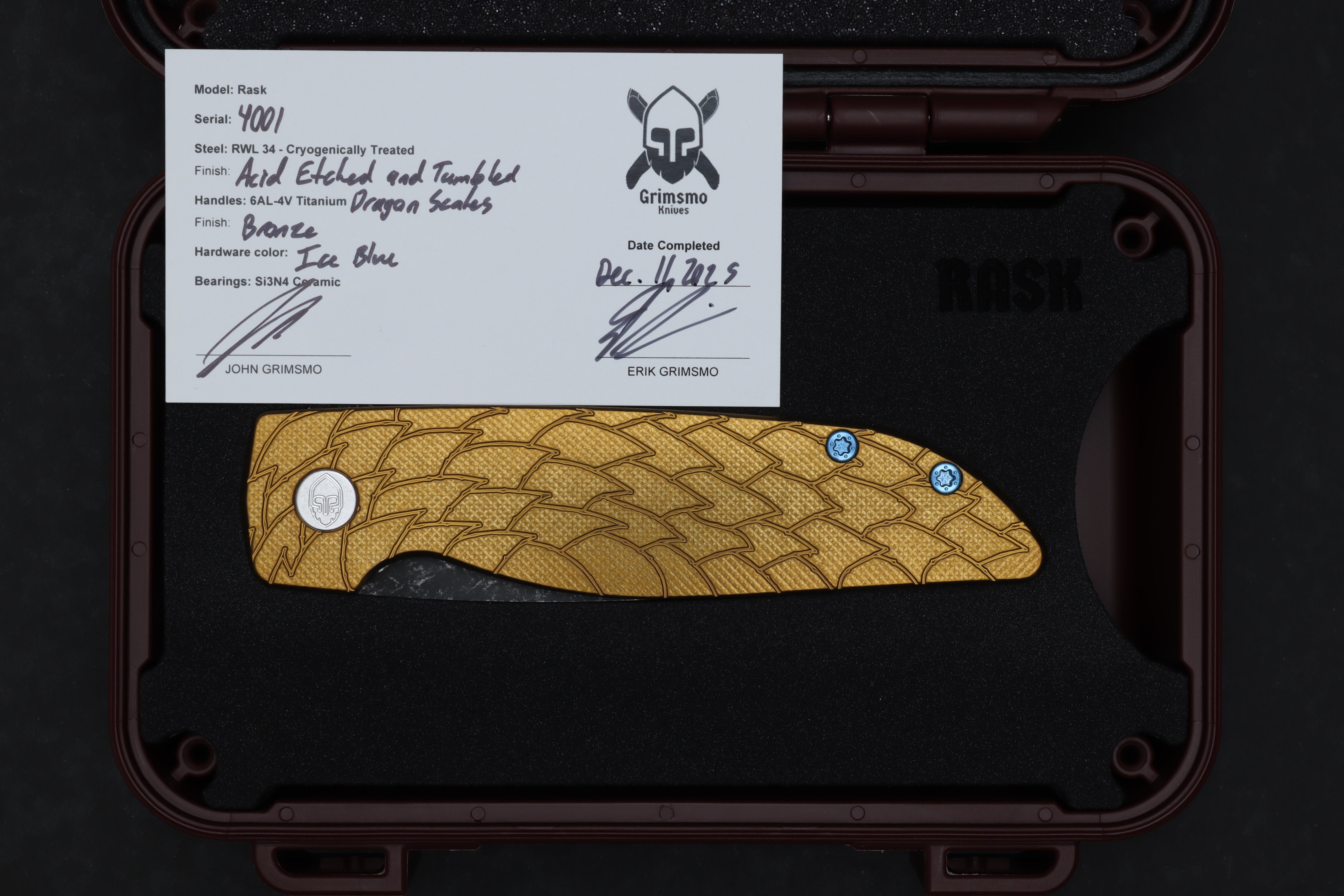 Rask #4001 9278341216