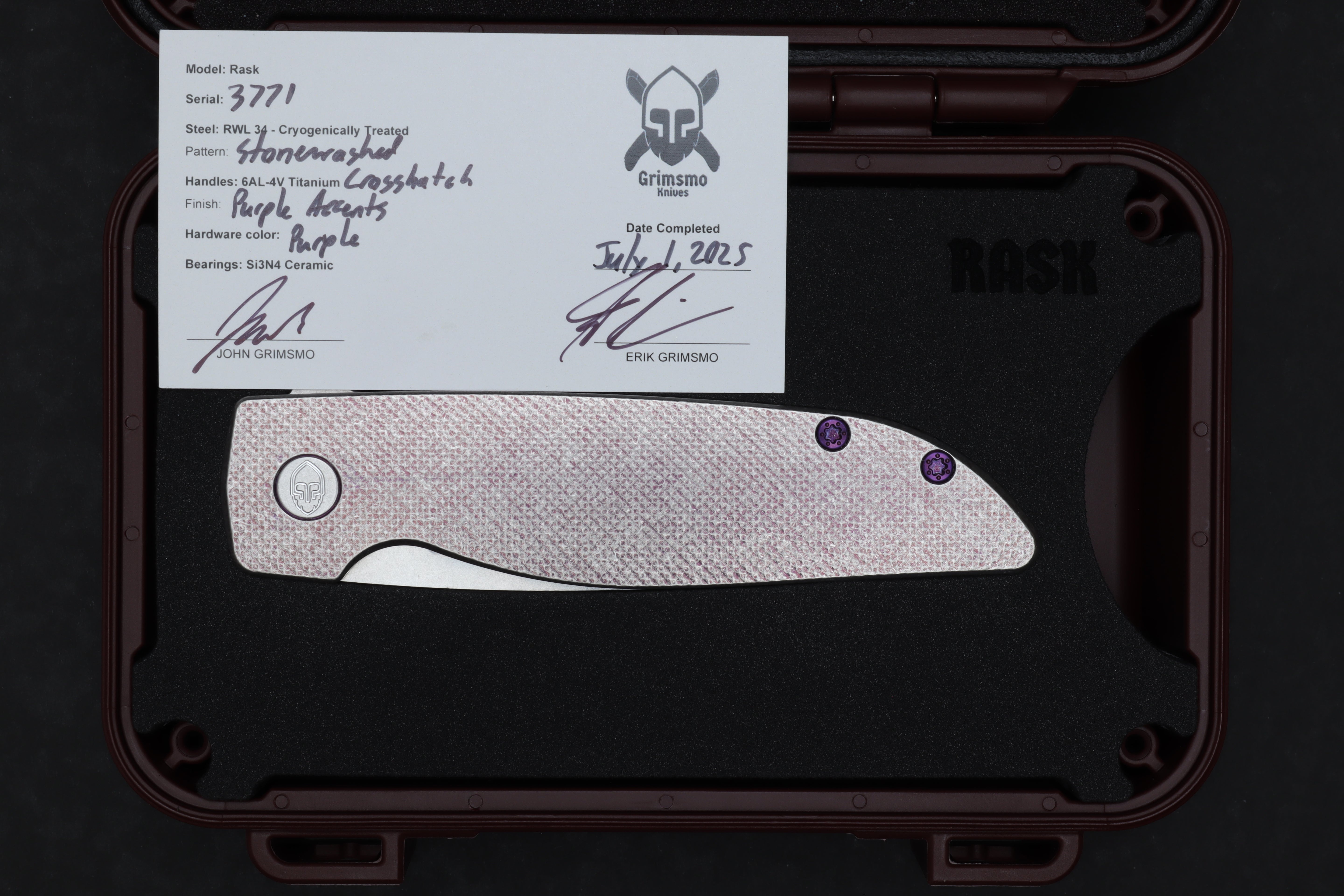 Rask #3771 9278340702