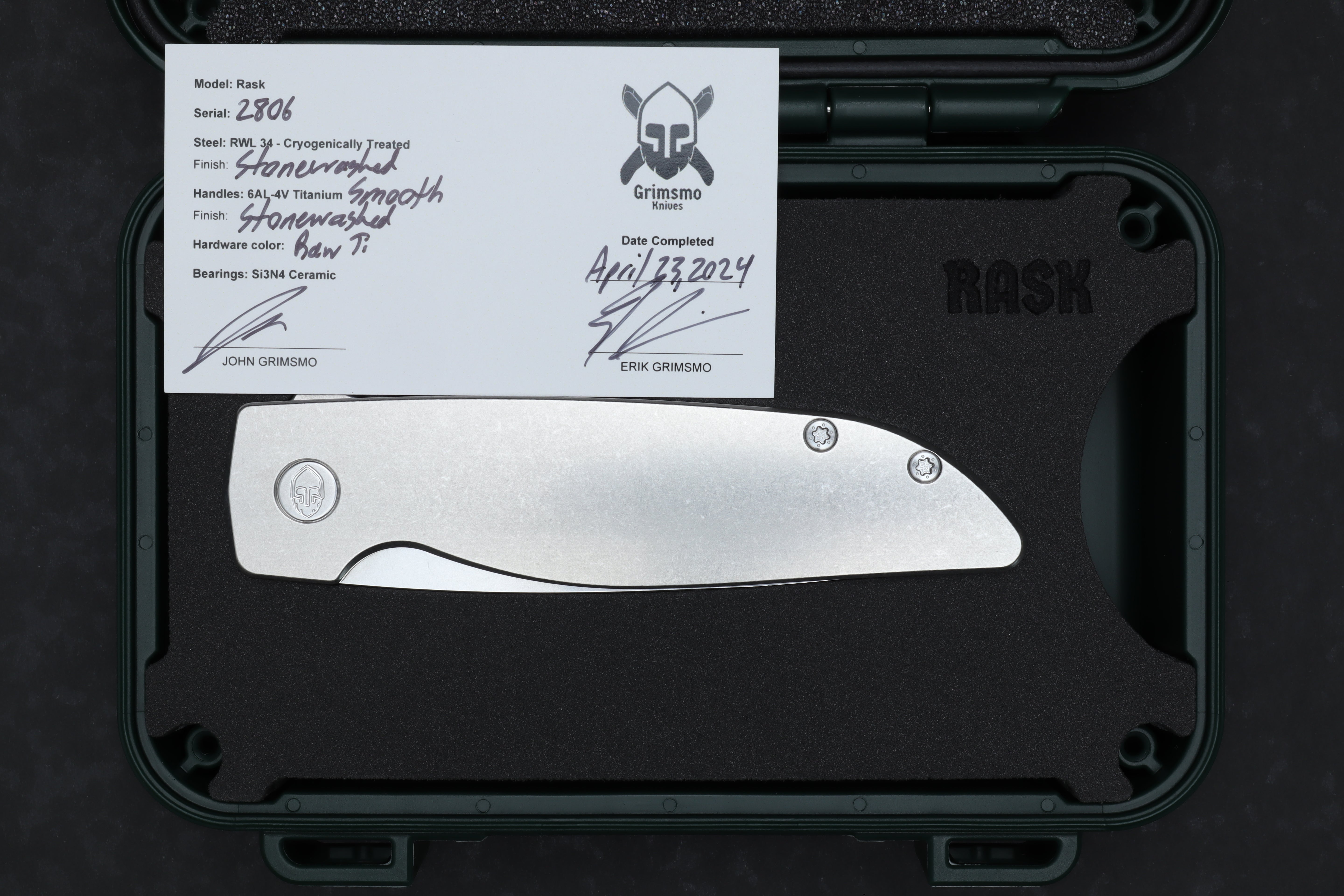 Rask #2806 9278340424