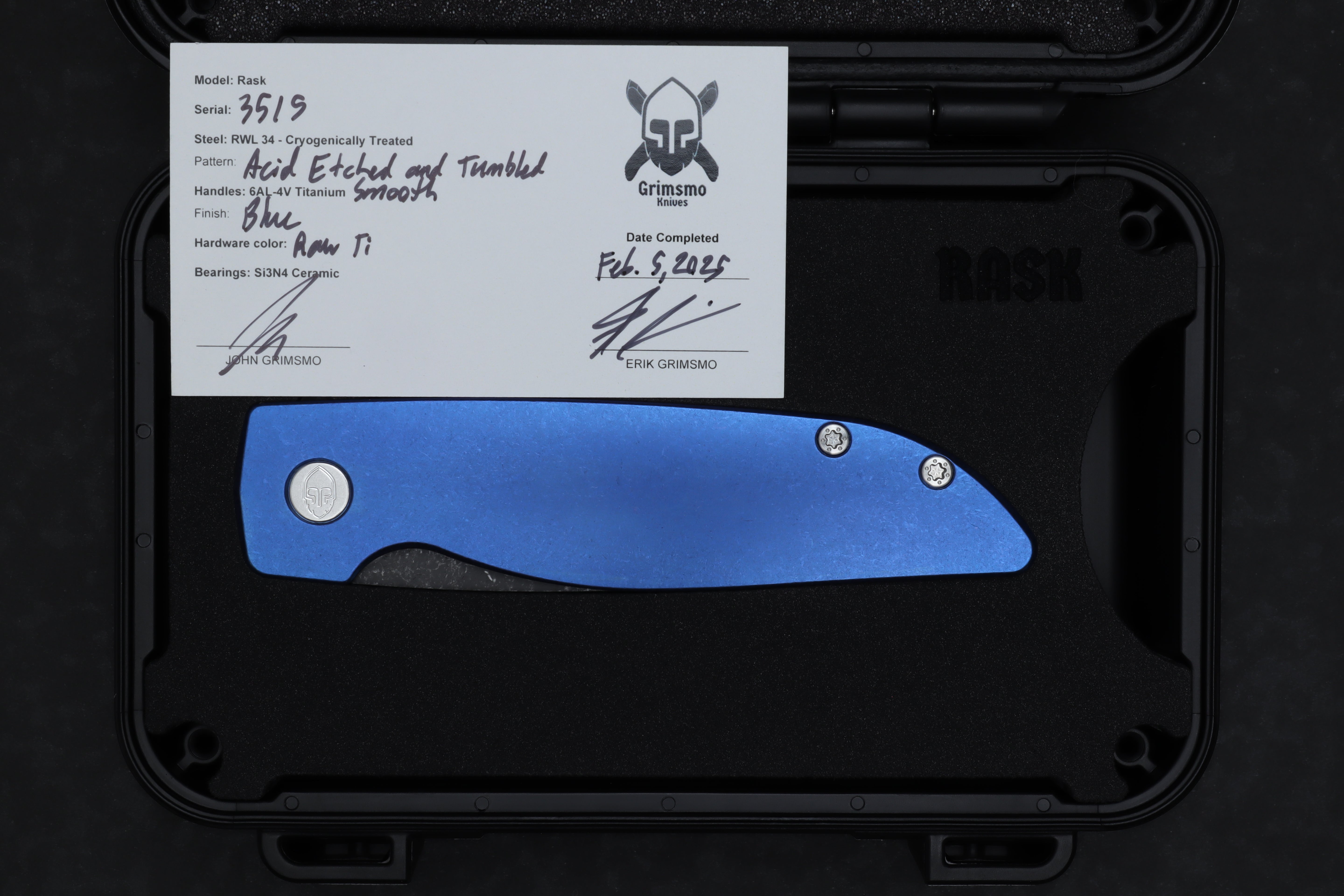 Rask #3515 9278340210