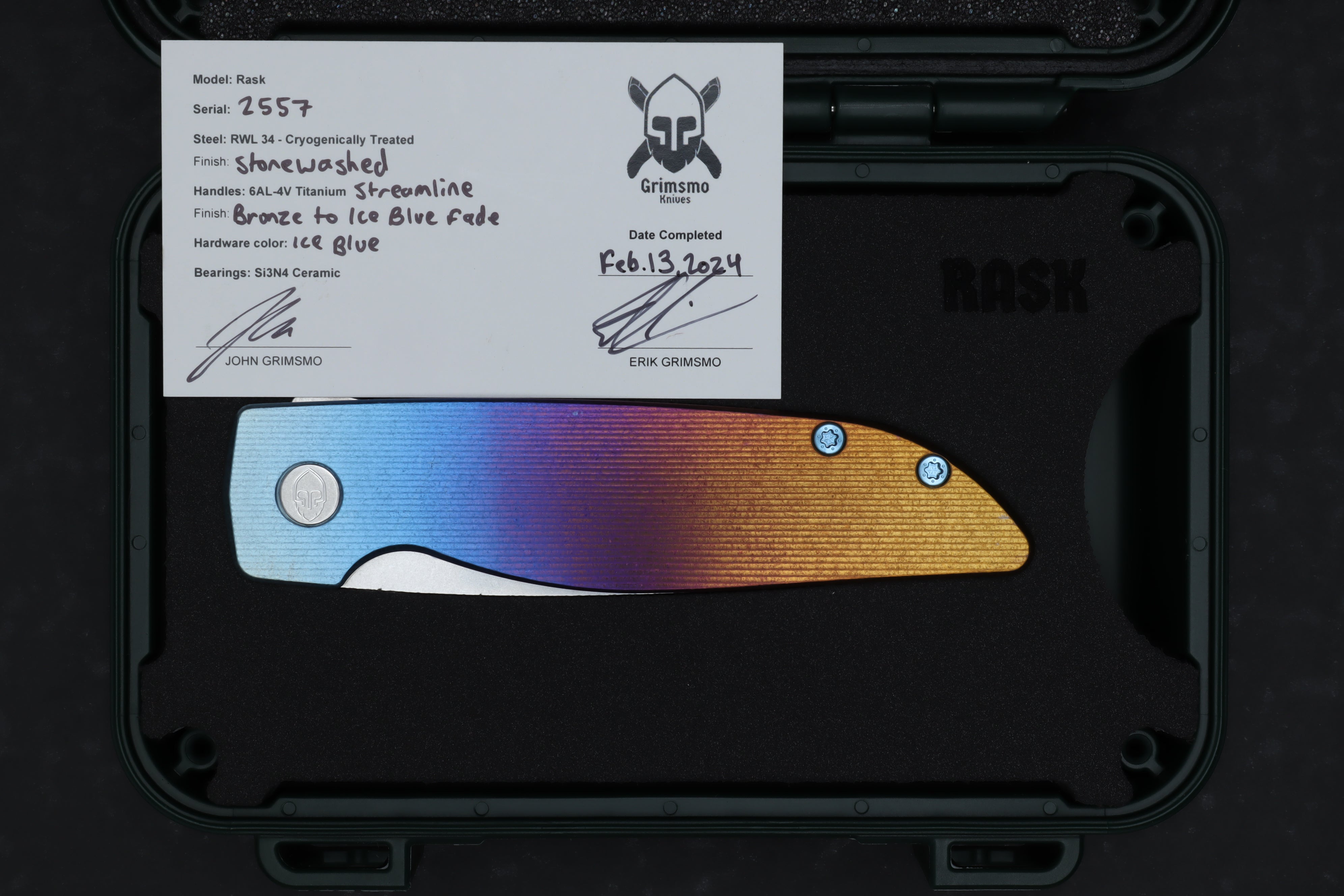 Rask #2557 9278340221