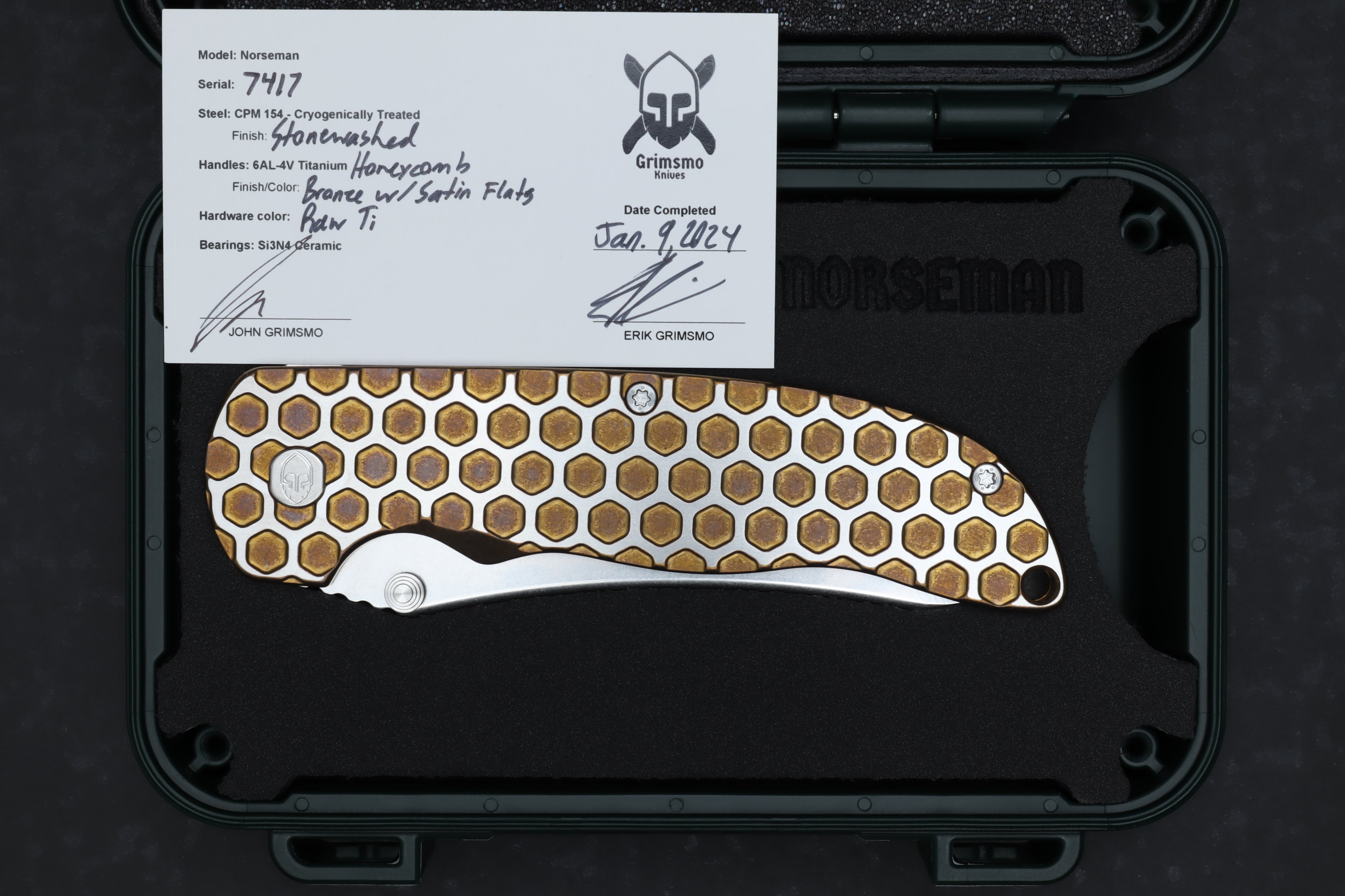 Norseman #7417 8732910111