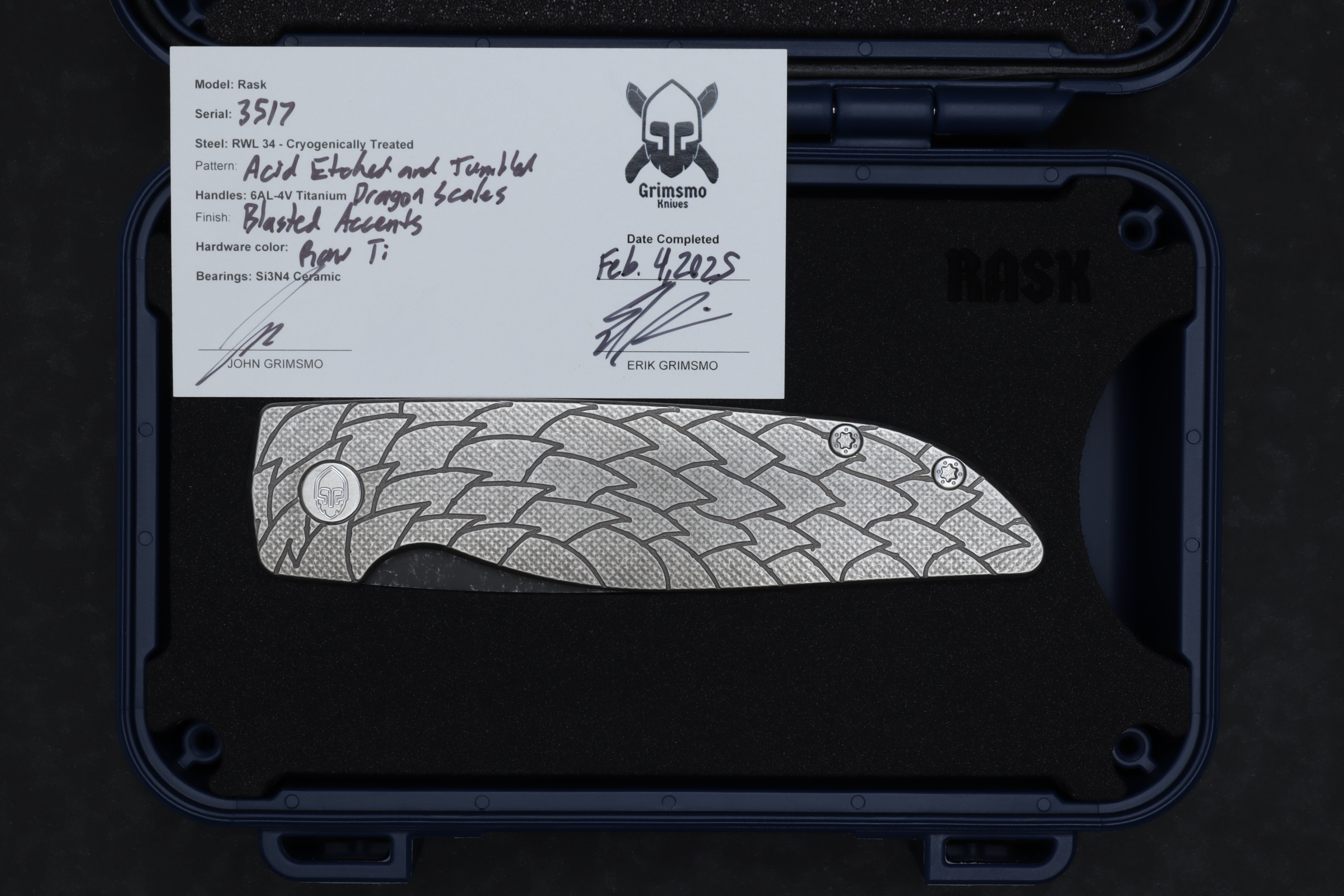 Rask #3517 9278340205