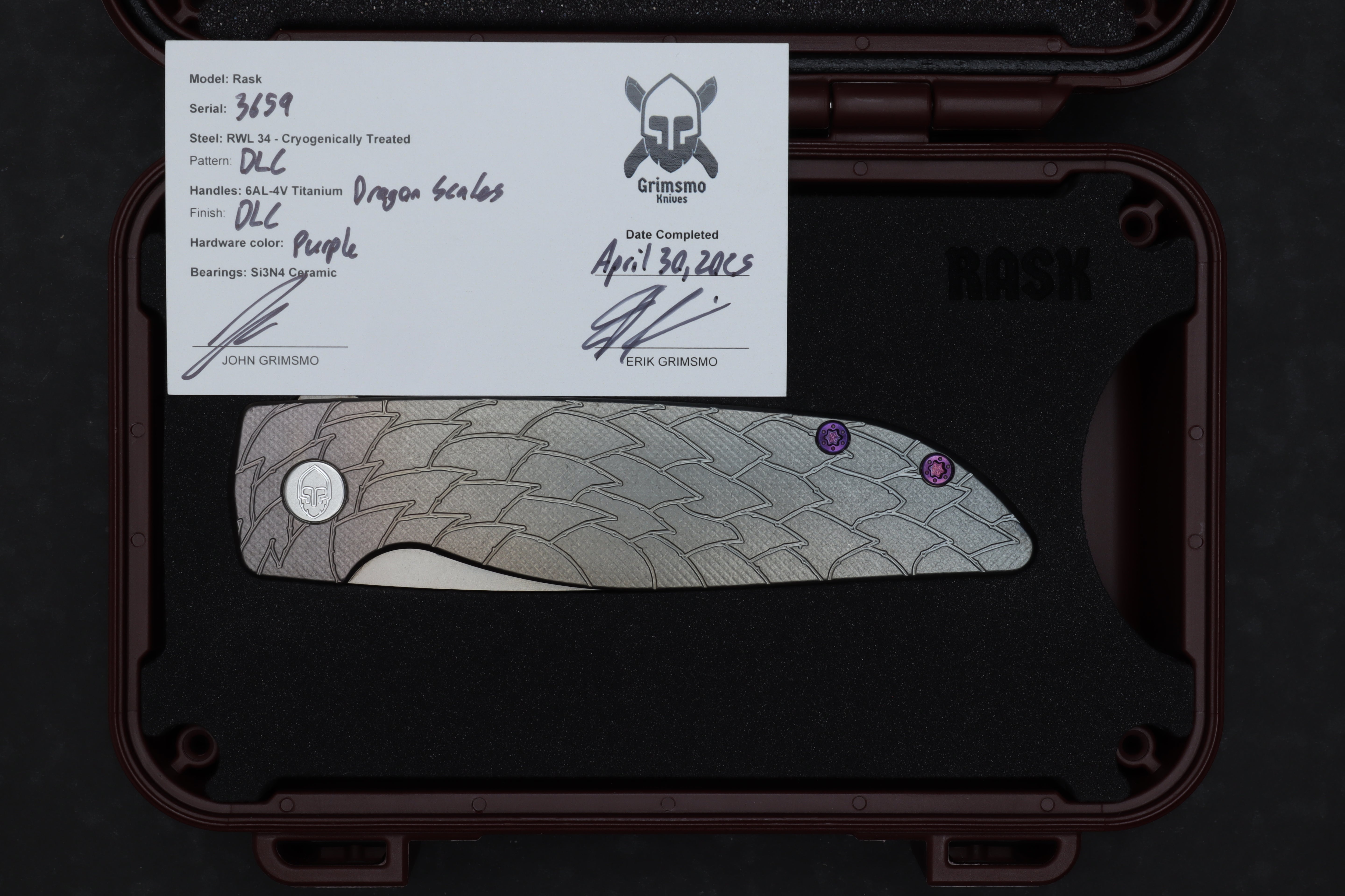 Rask #3659 9278340501