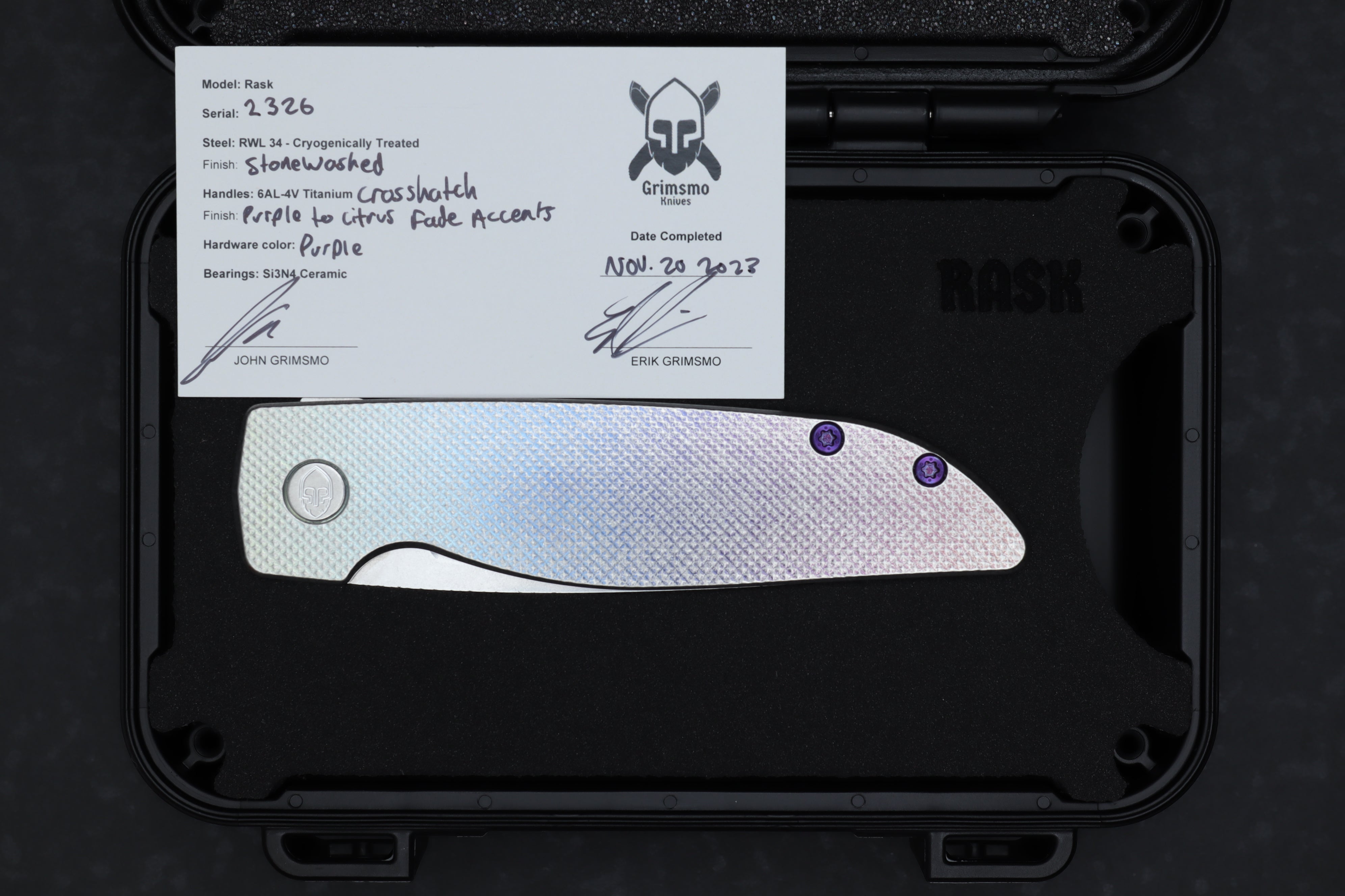 Rask #2326 8594851121