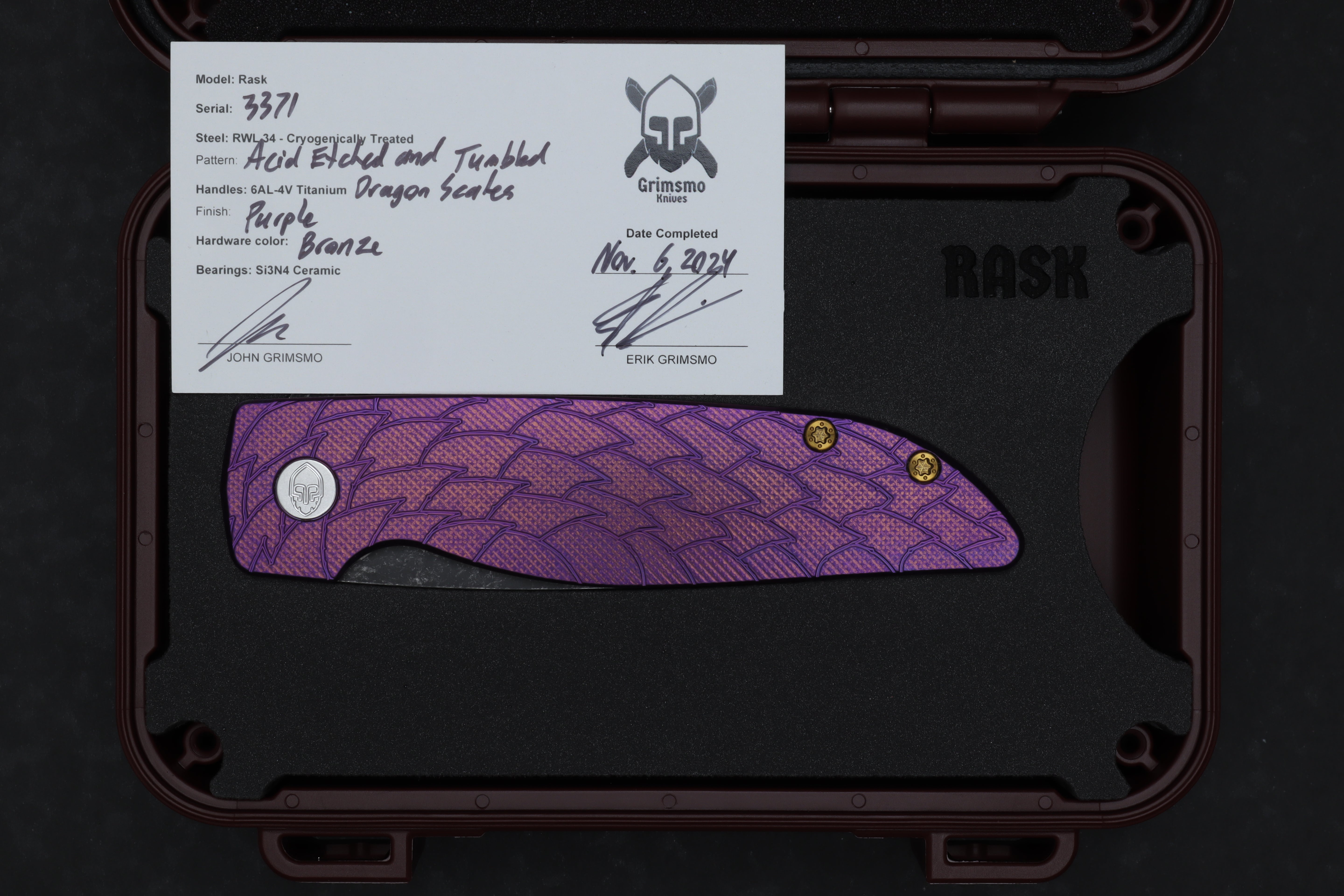 Rask #3371 9278341107