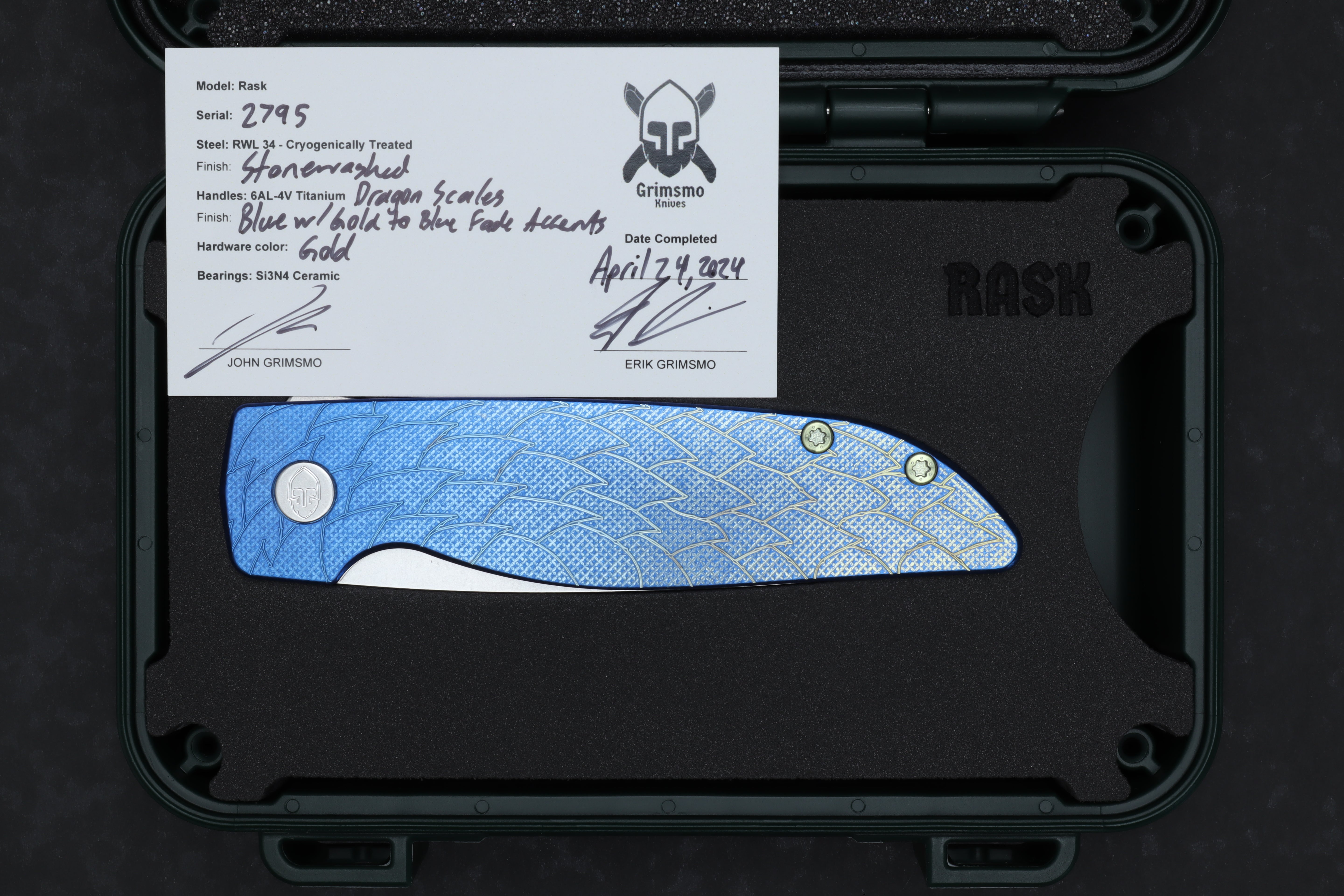 Rask #2795 9278340425