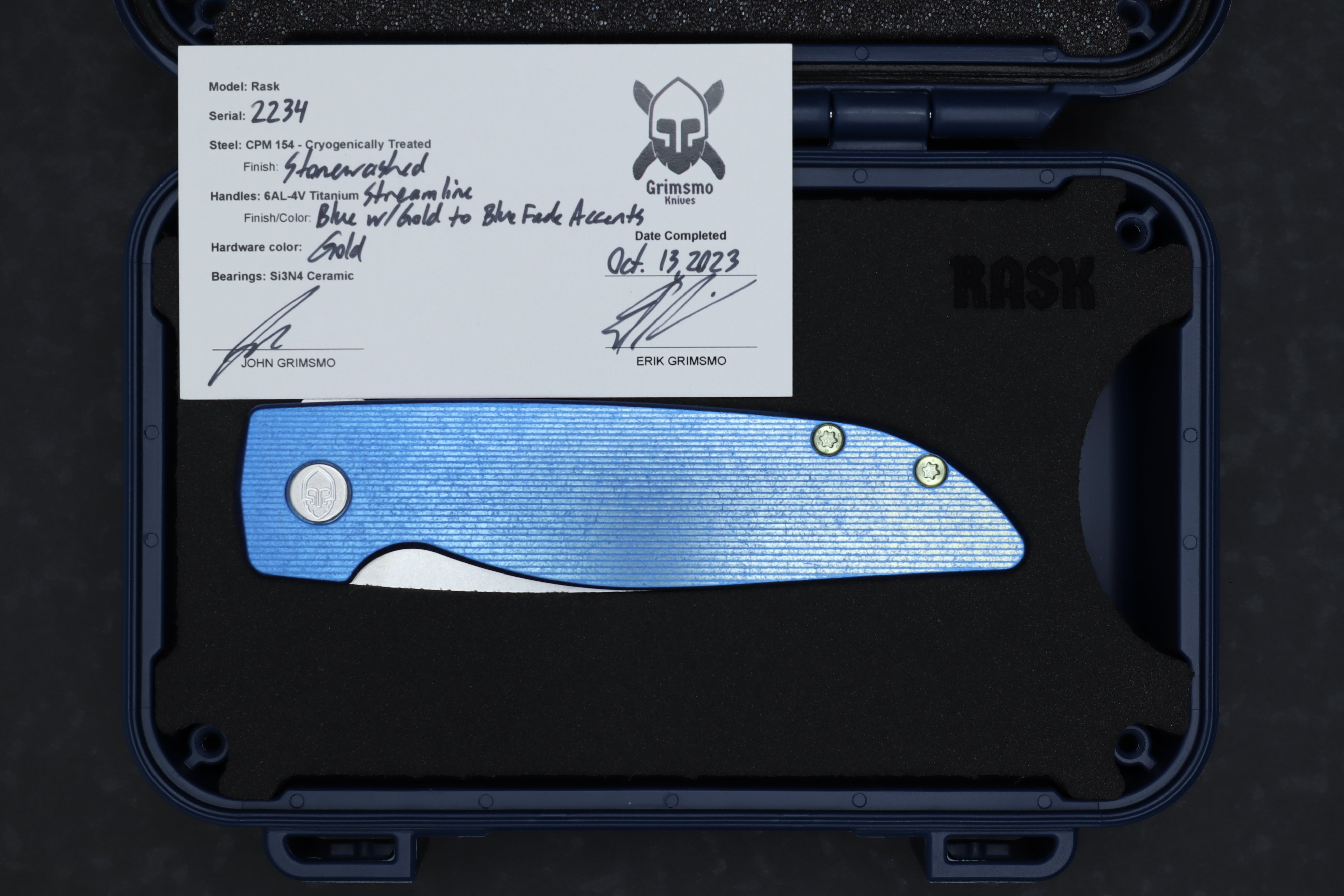 Rask #2234 83457271019