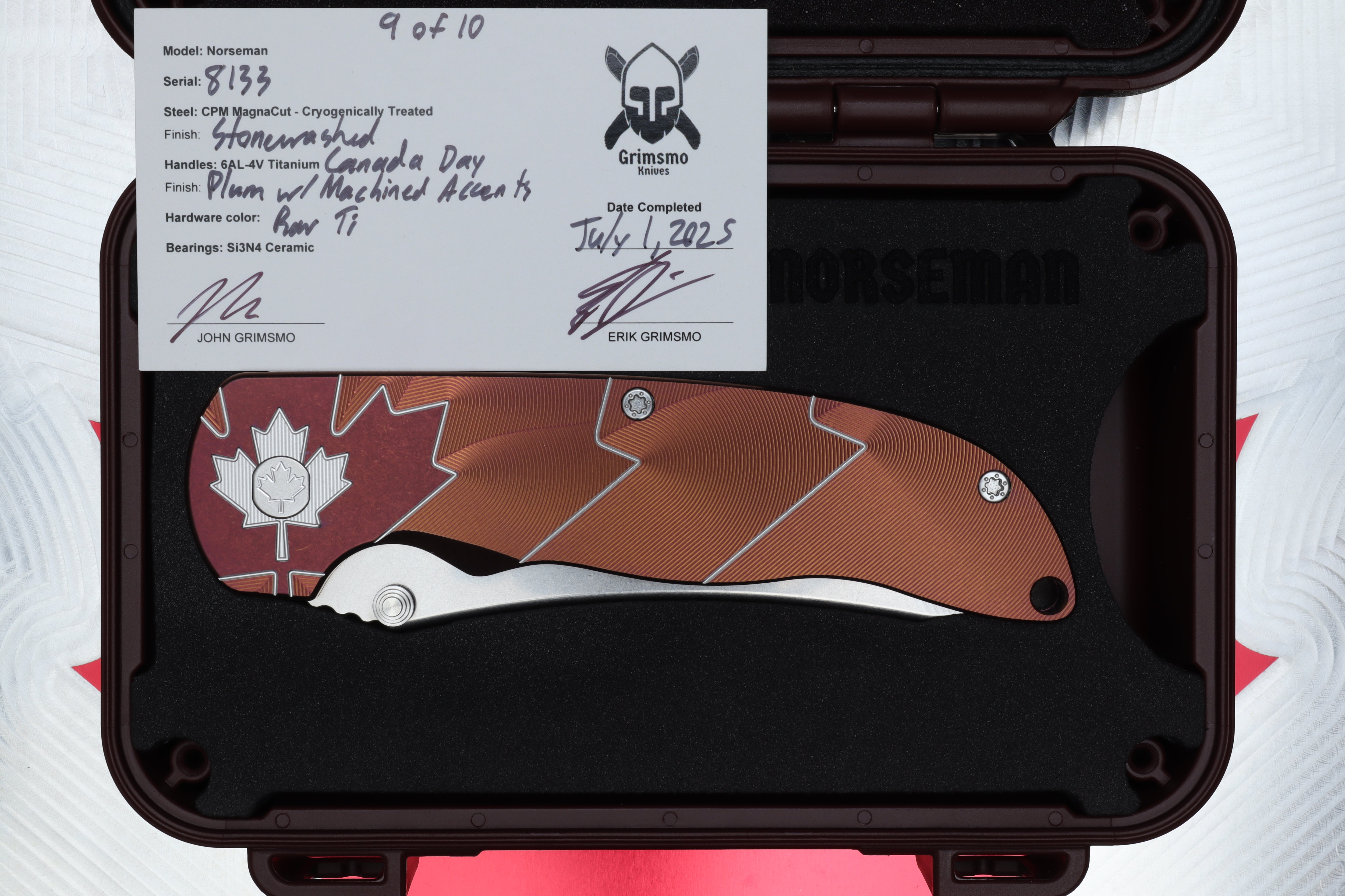 Canada Day Norseman #8133