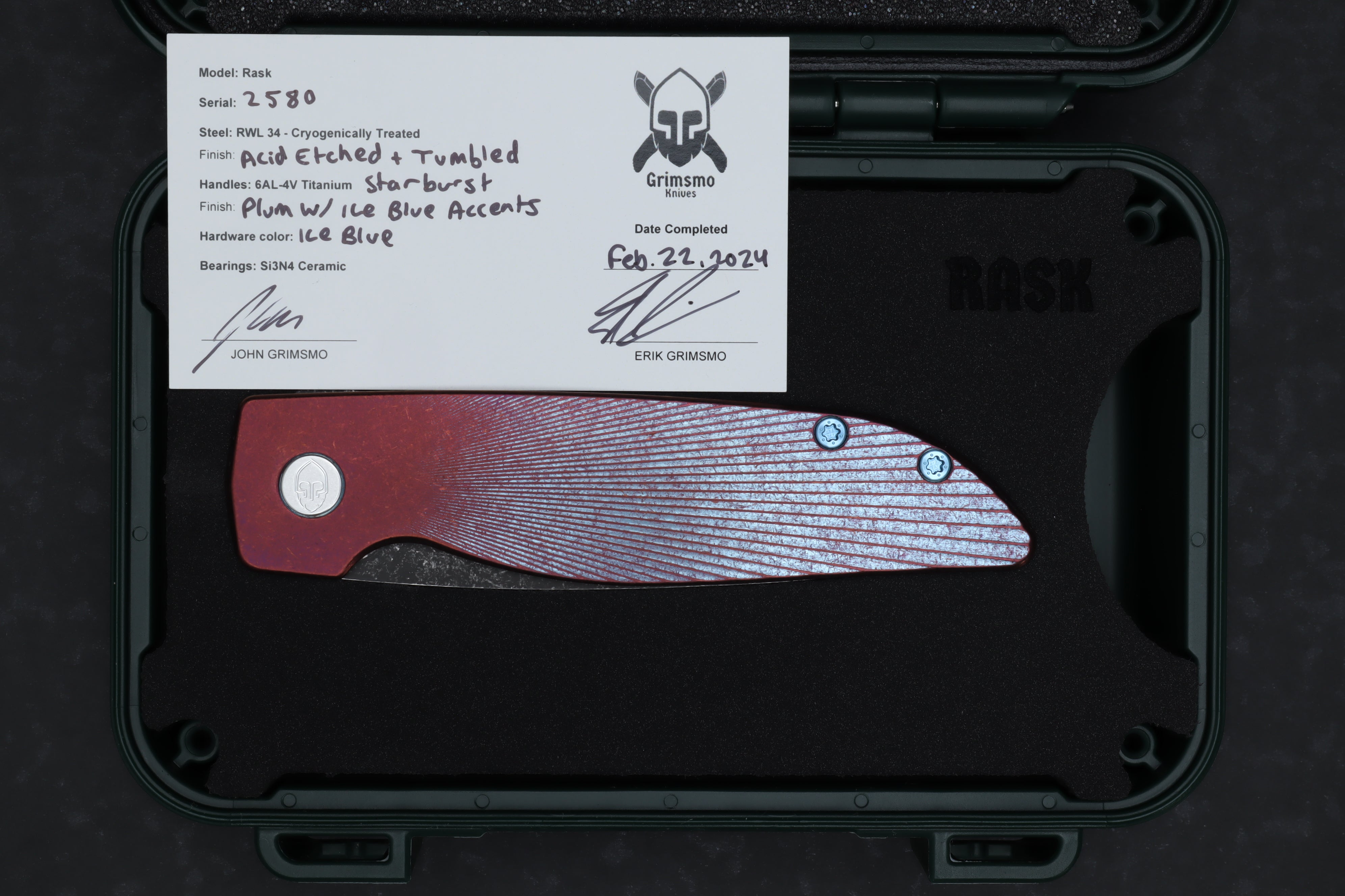 Rask #2580 9278340228