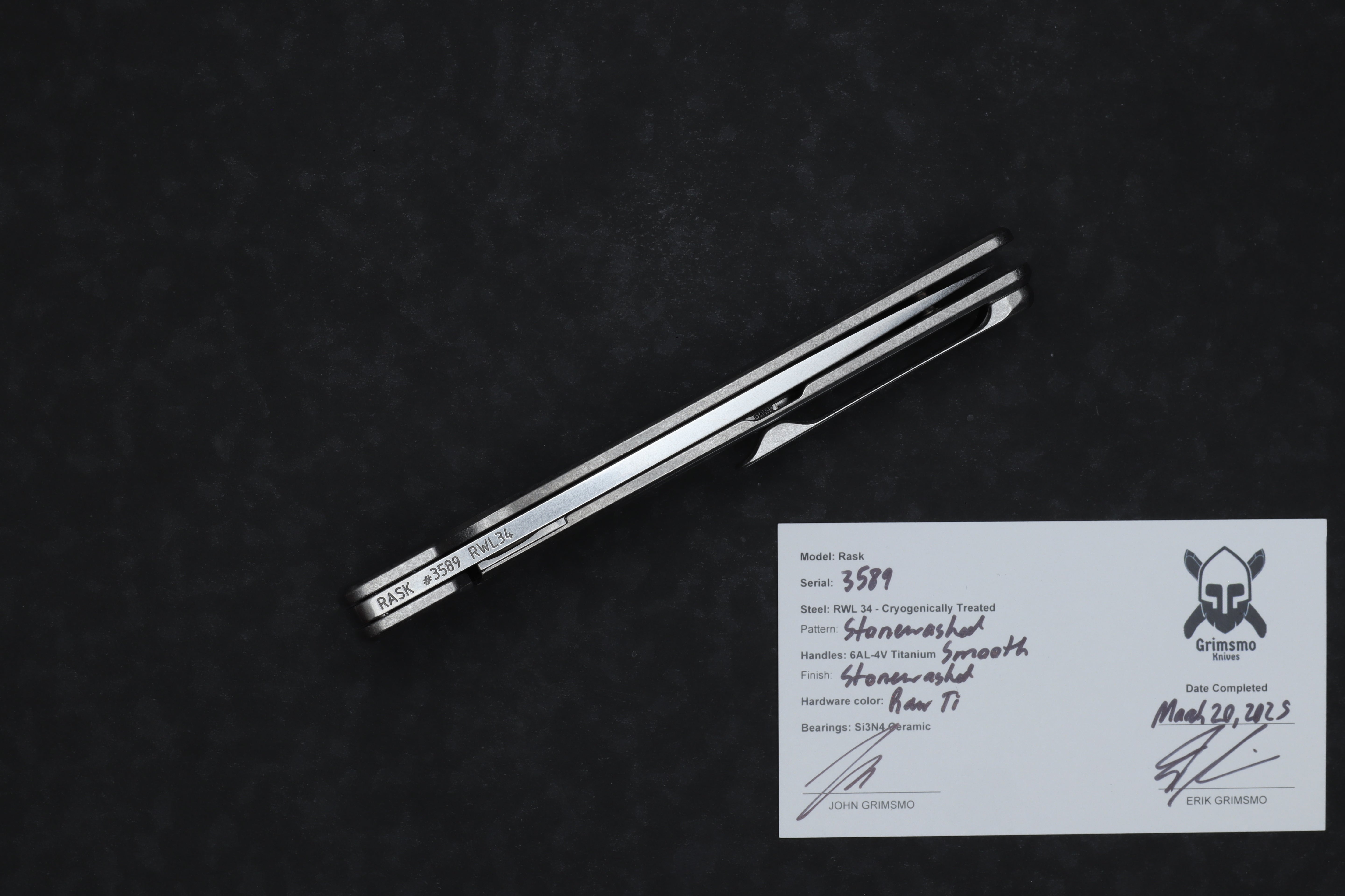 Rask #3589 9278340324