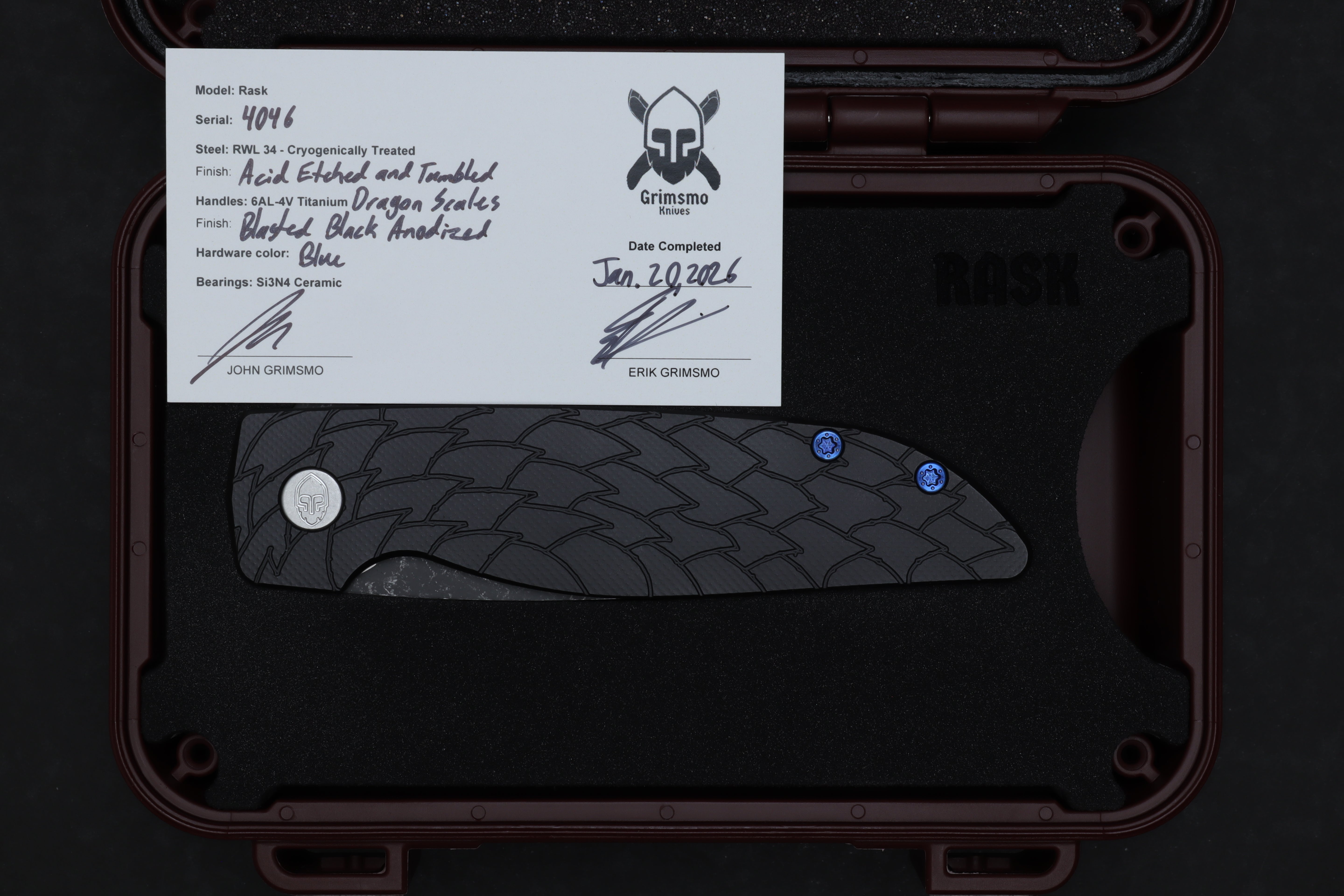 Rask #4046 9278340121