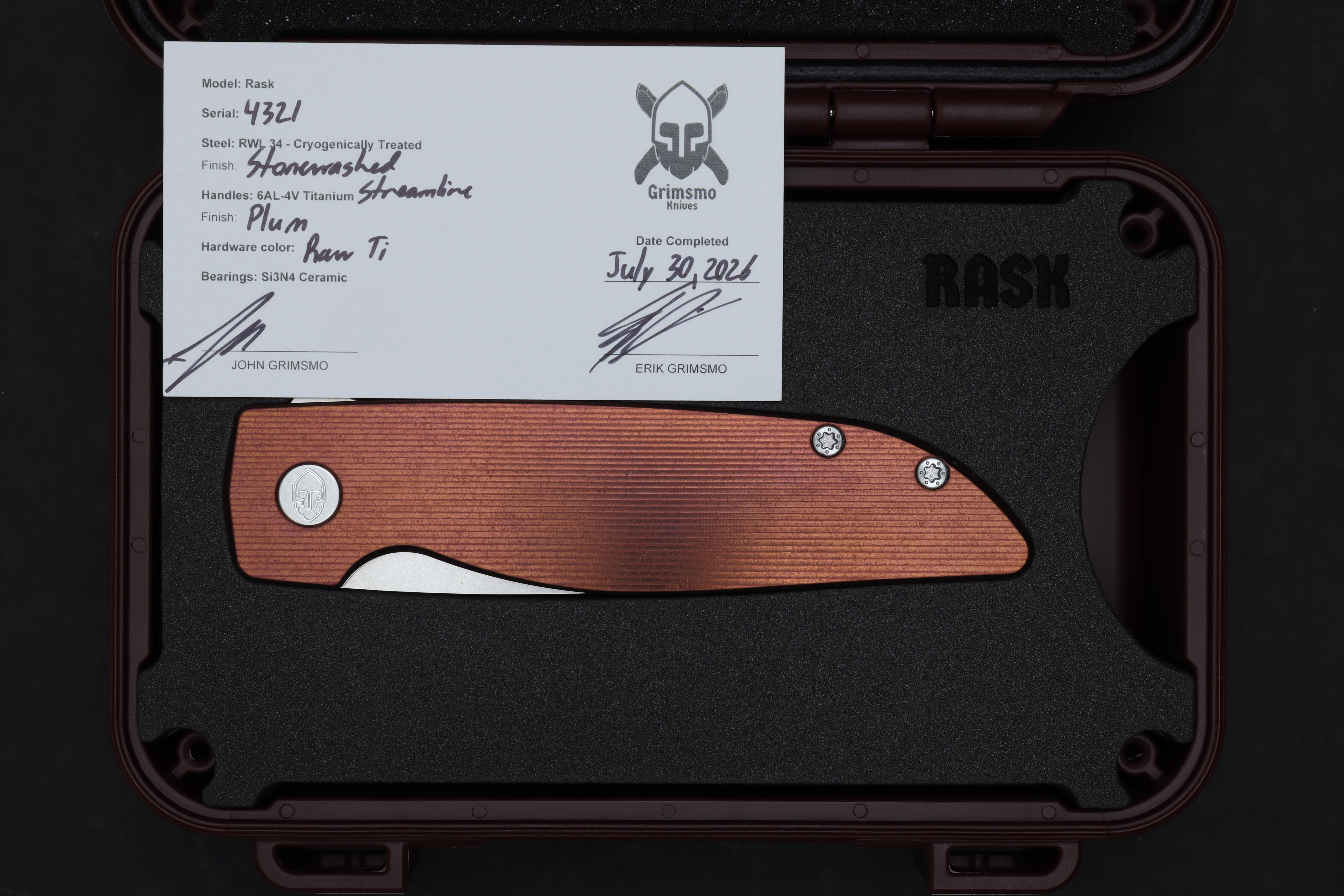 Rask #4321 9278340804