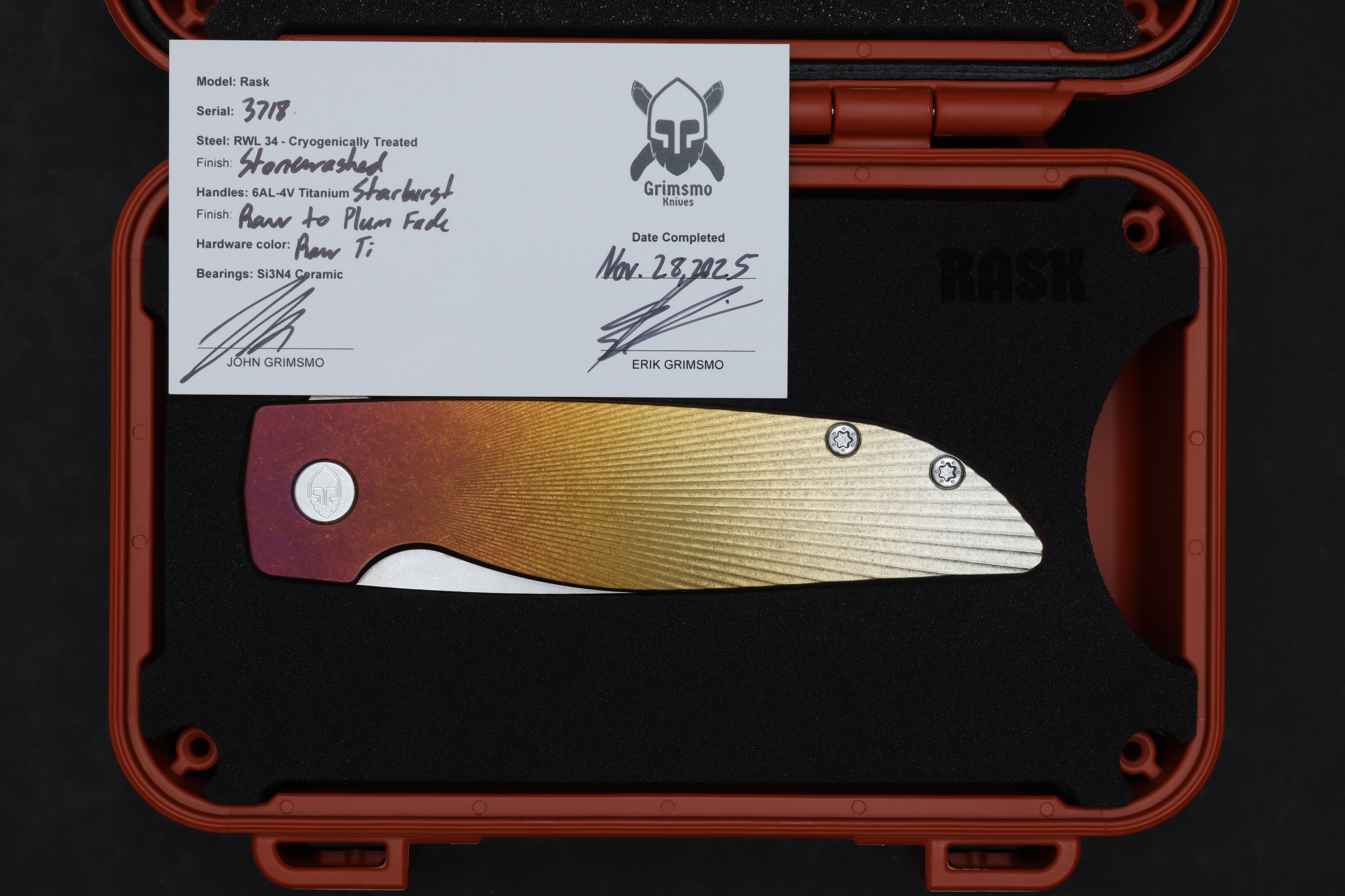 Rask #3718 9278341201