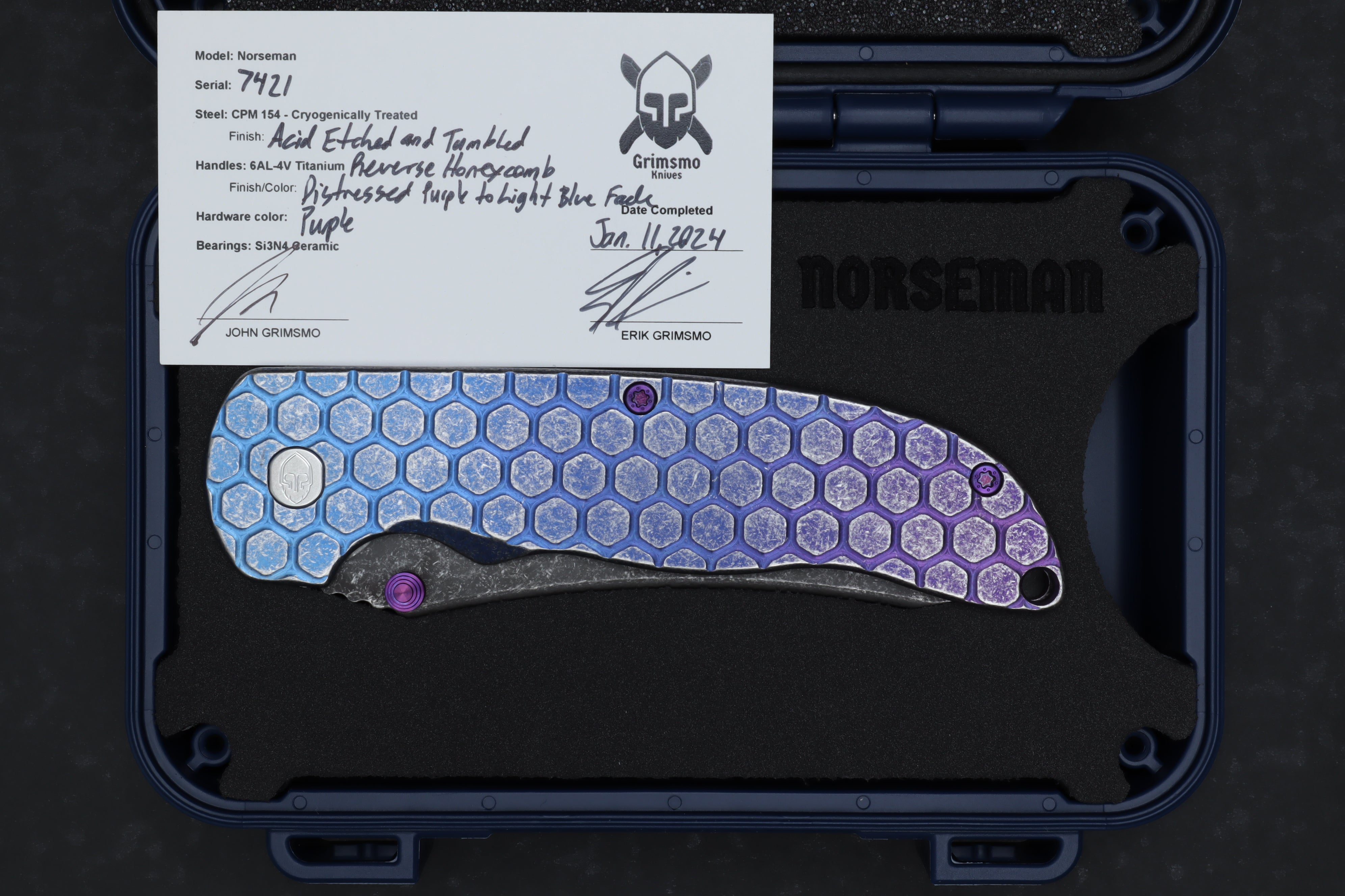 Norseman #7421 8732910112