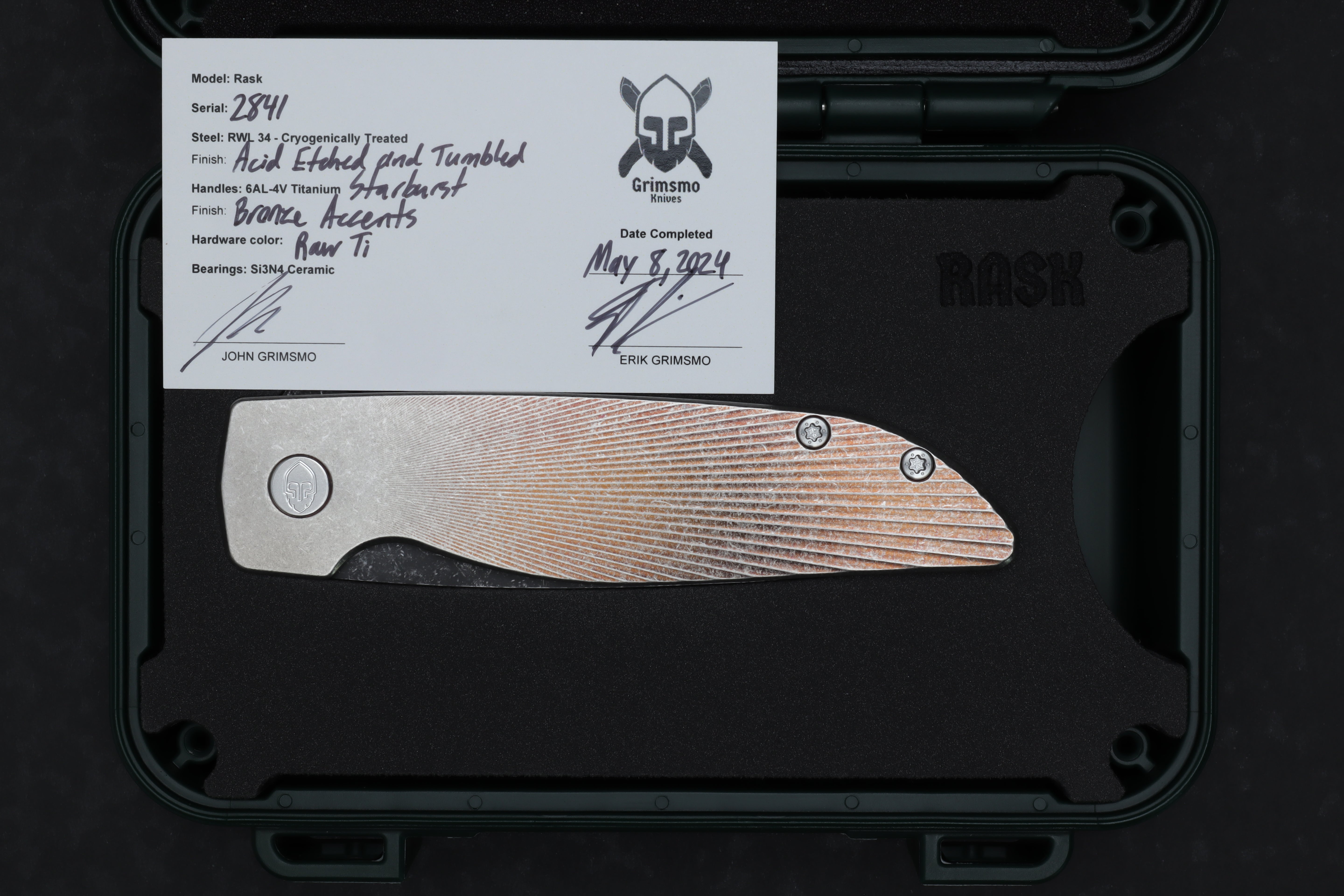 Rask #2841 9278340509