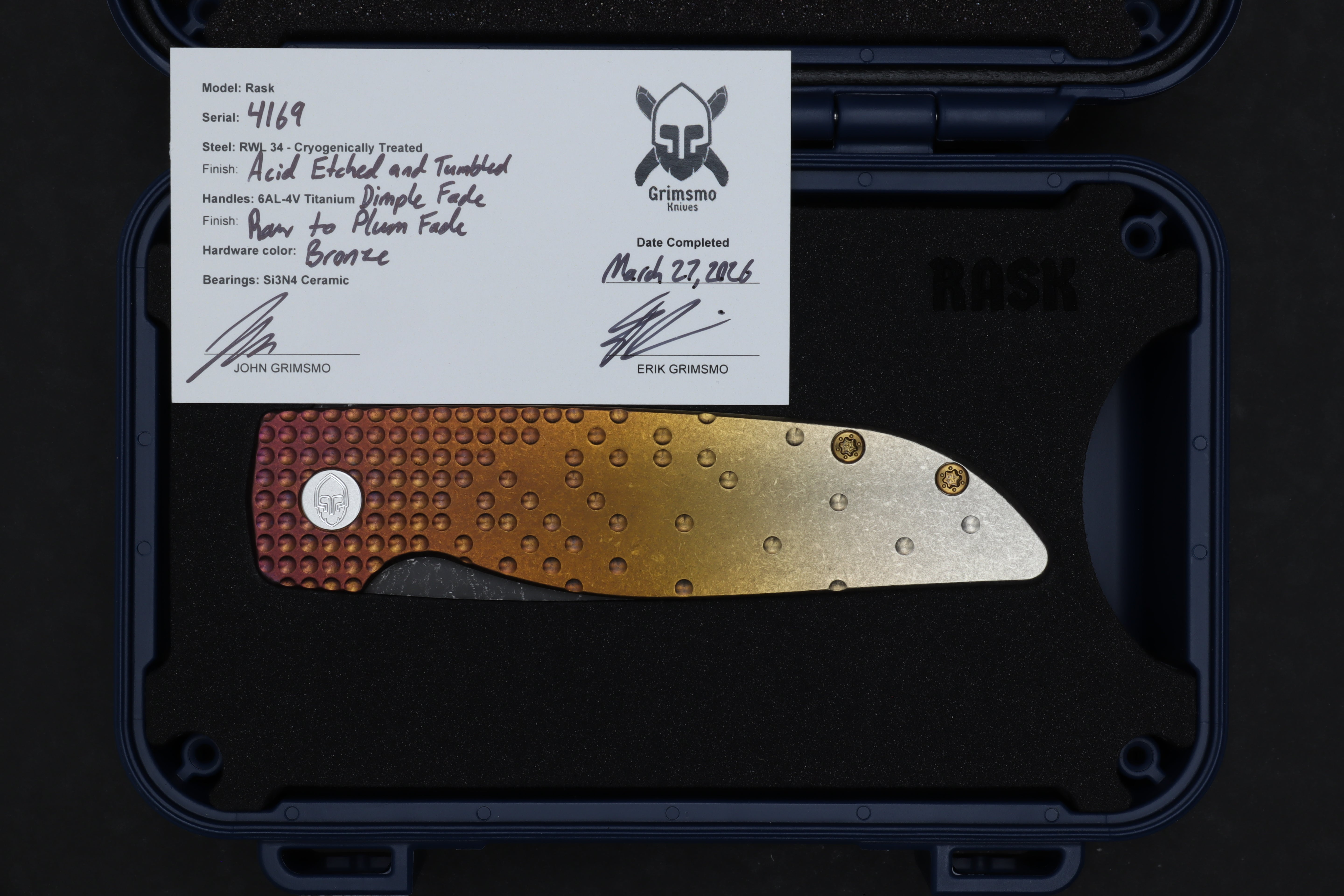 Rask #4169 9278340401