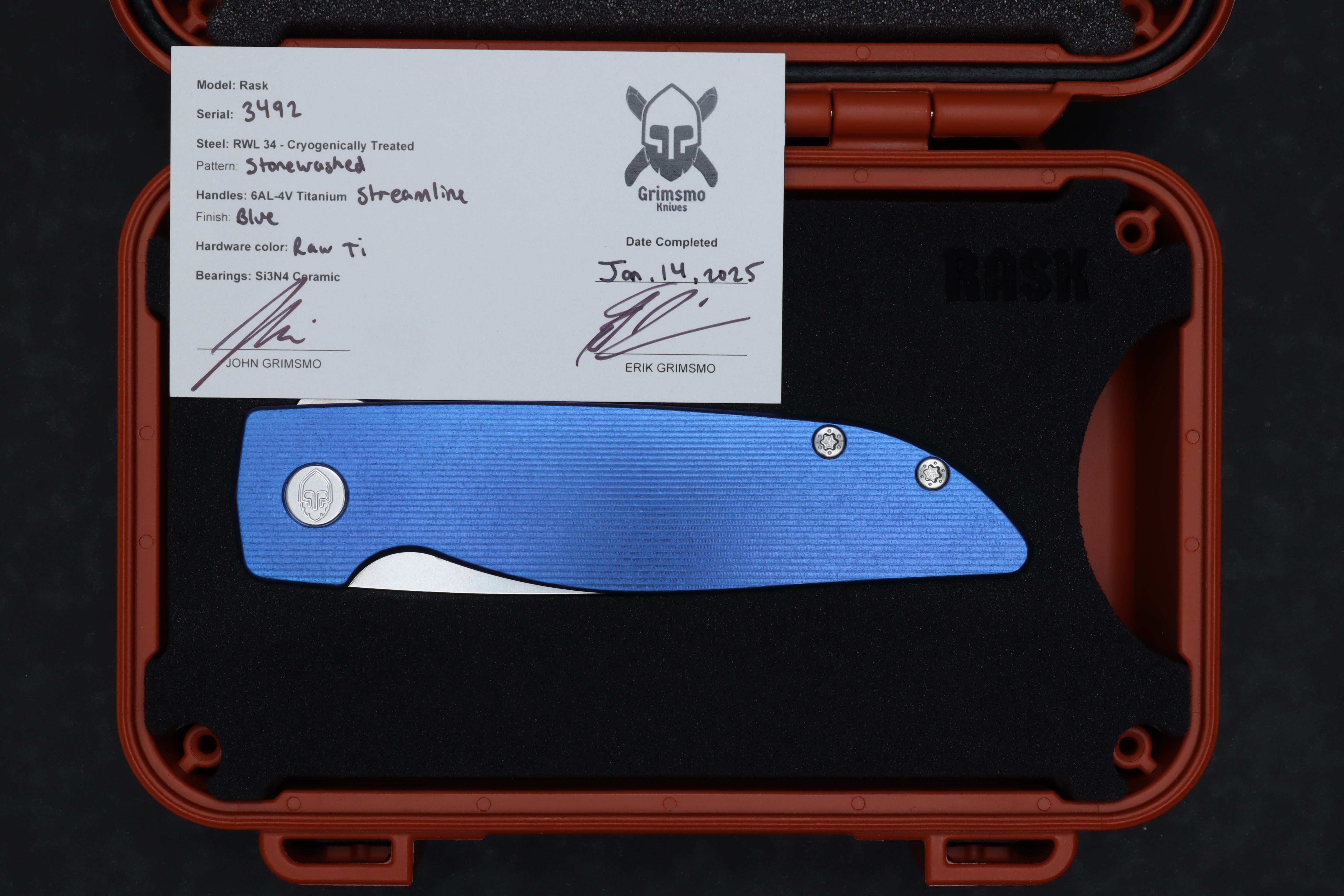 Rask #3492 9278340117