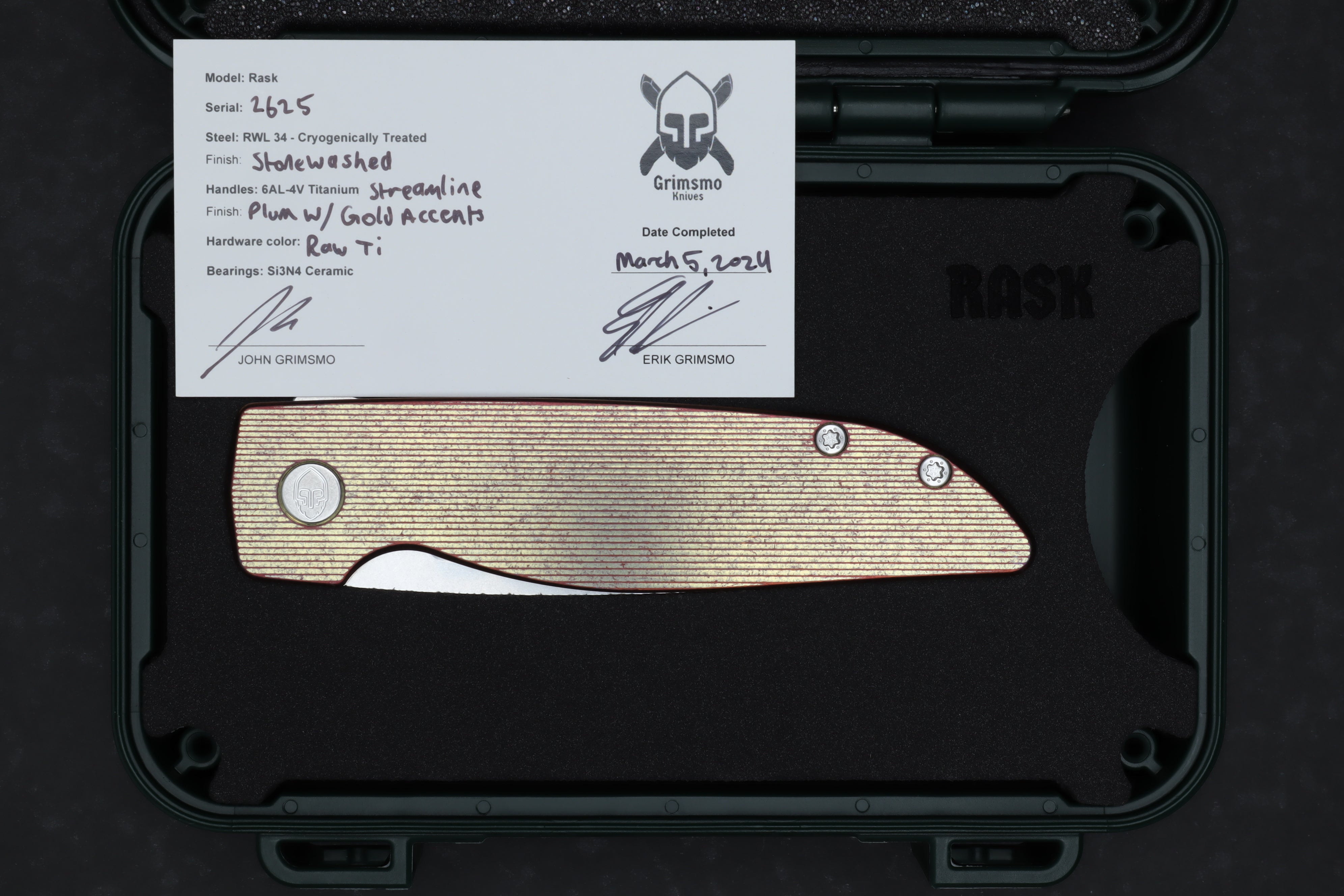 Rask #2625 9278340307