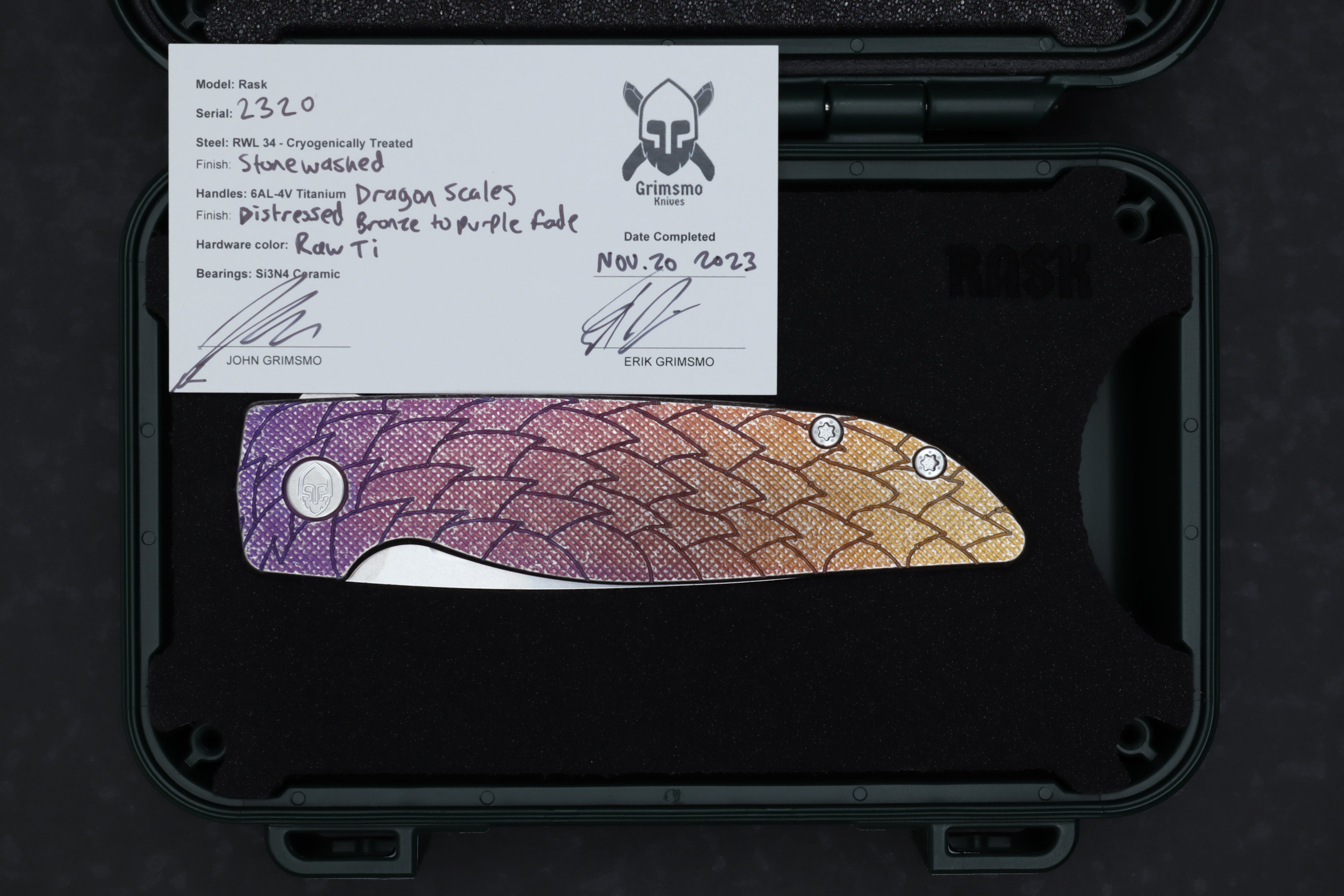 Rask #2320 8594851121