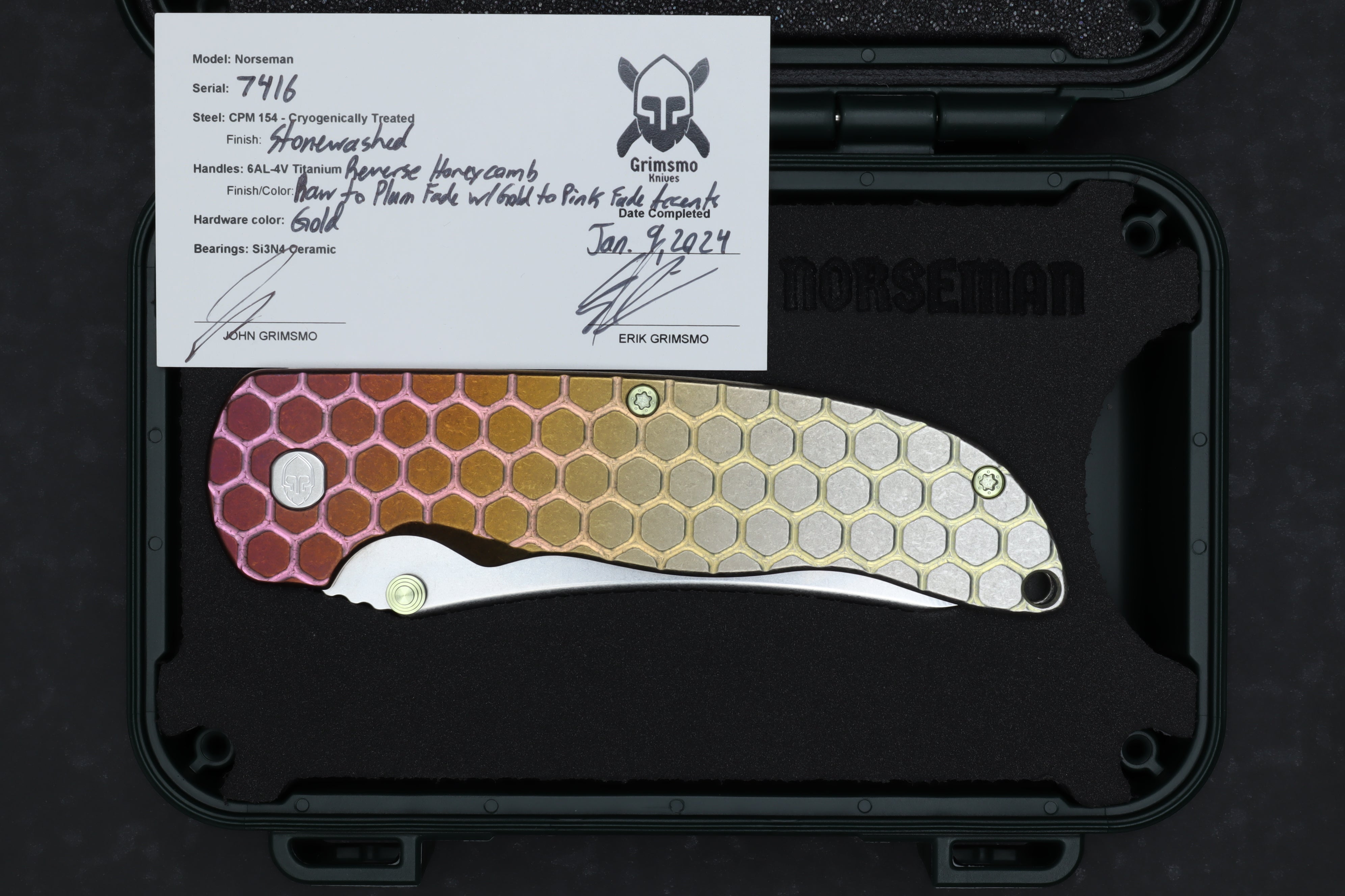 Norseman #7416 8732910111