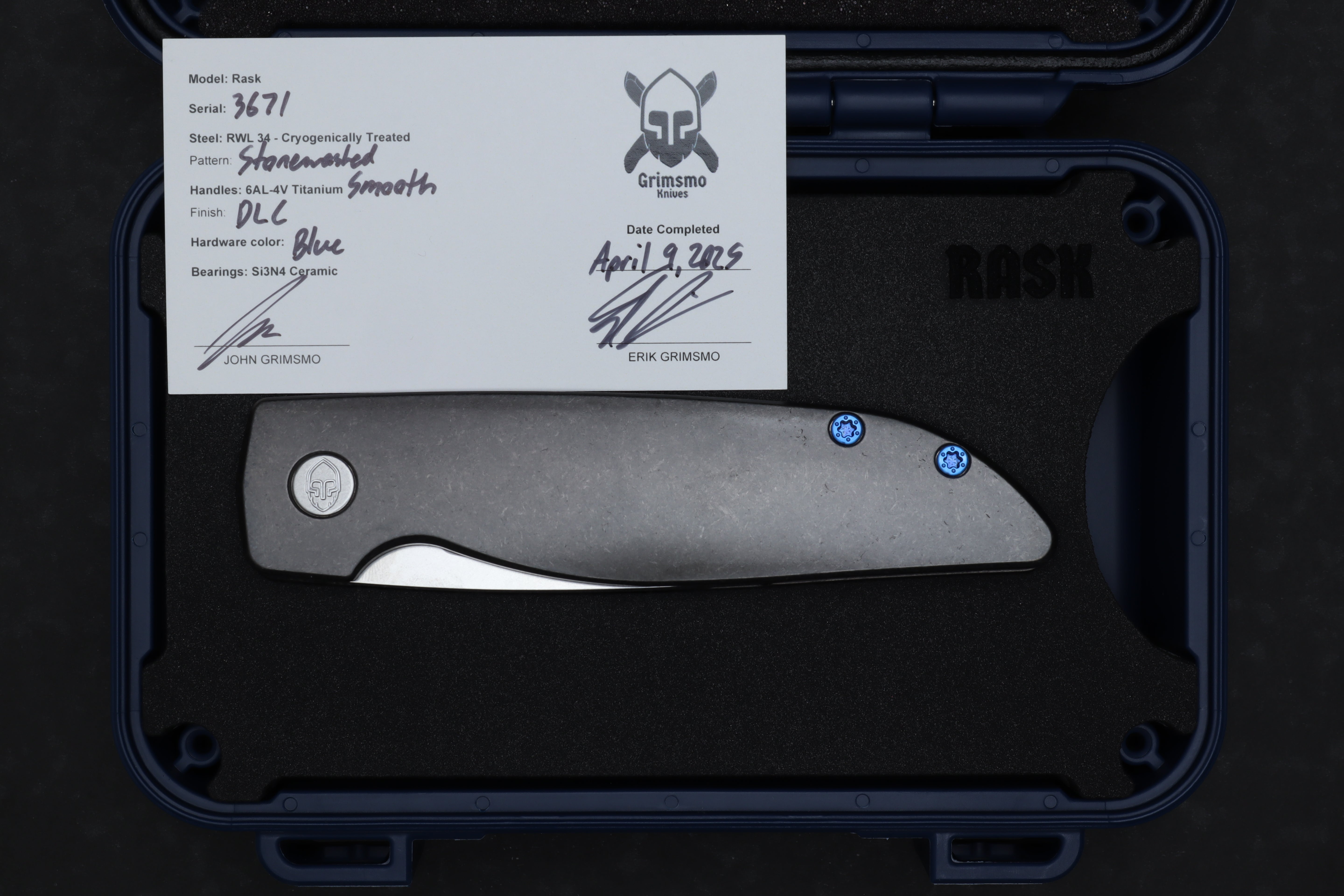 Rask #3671 9278340414