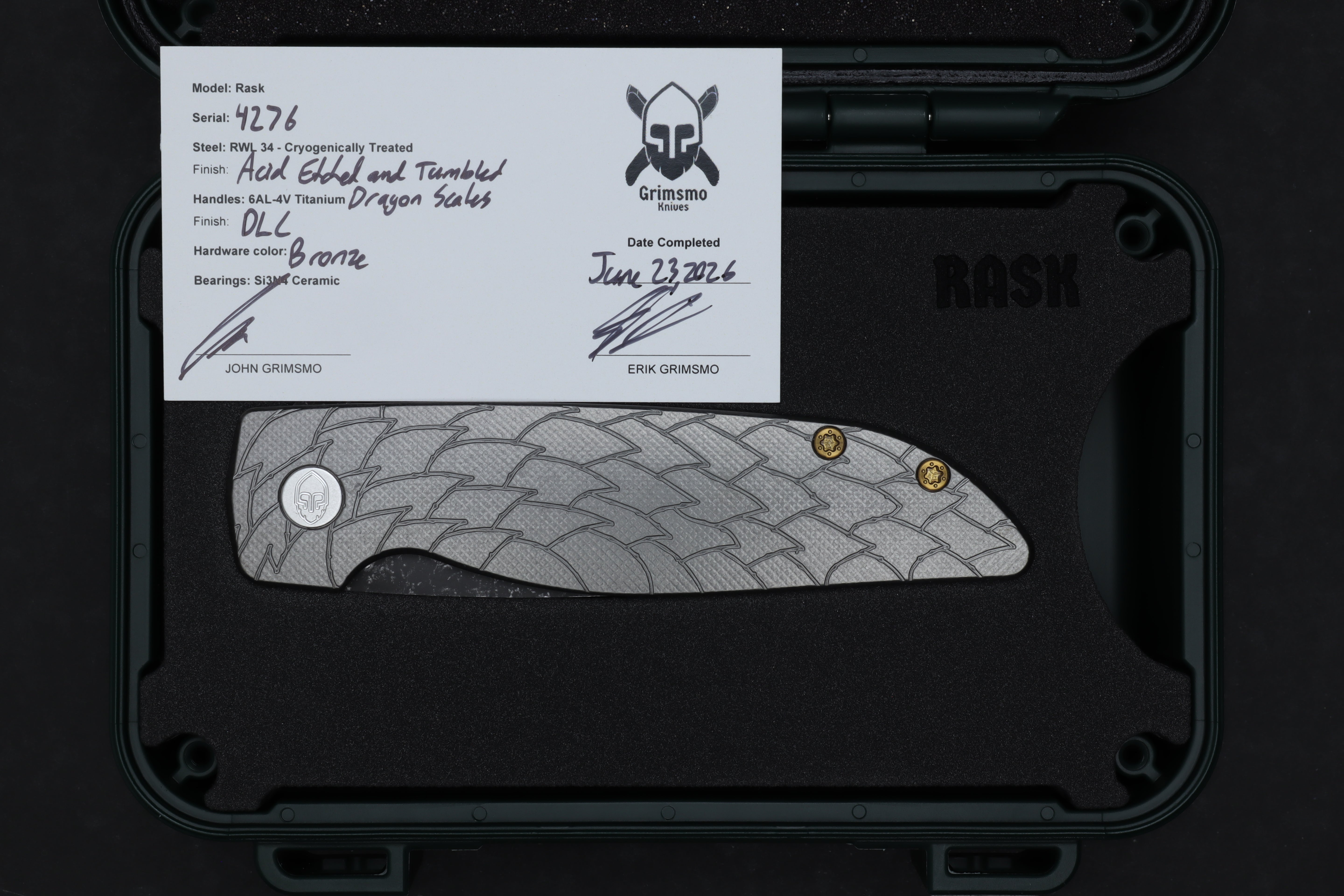 Rask #4276 9278340624