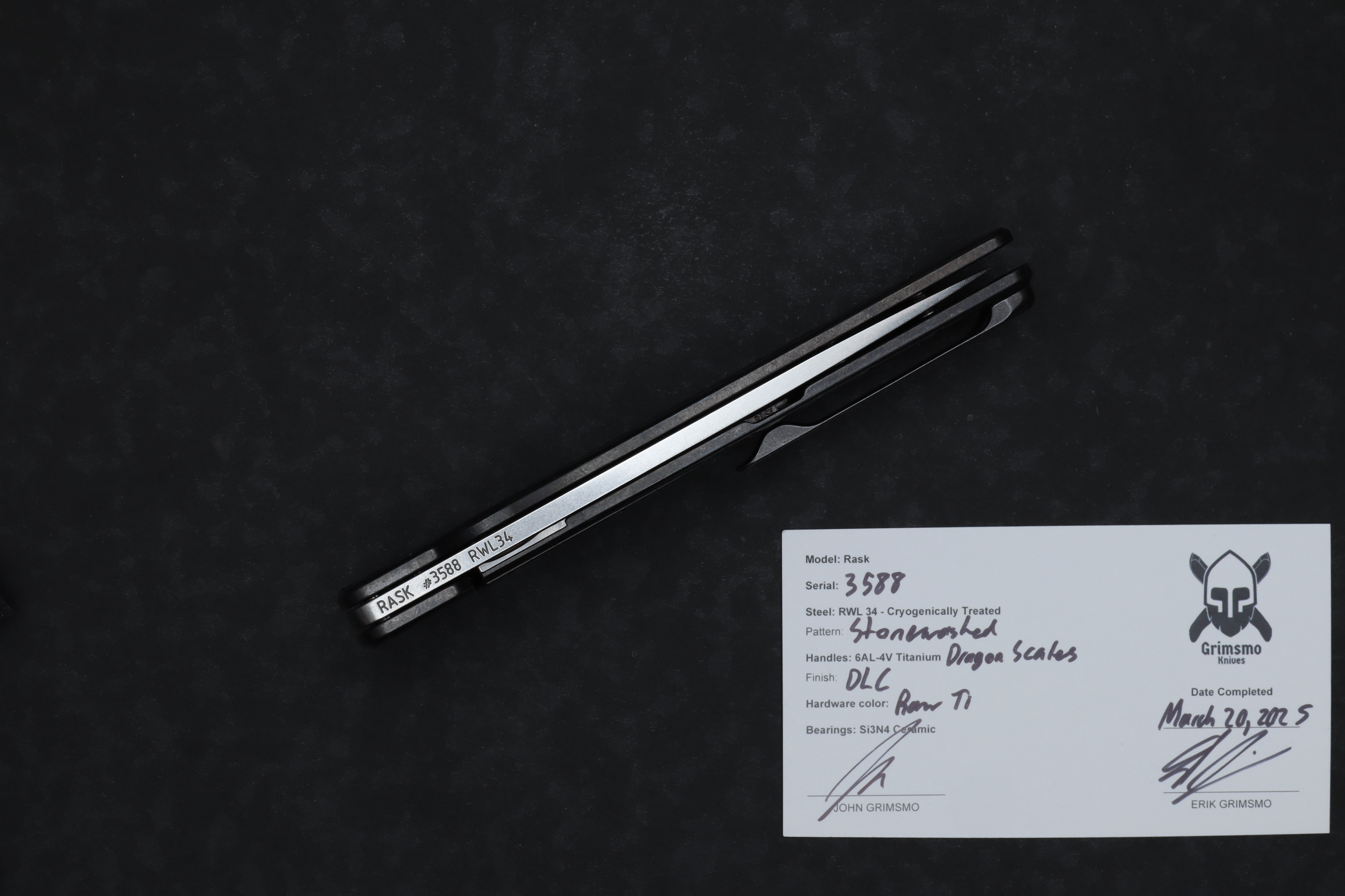 Rask #3588 9278340325