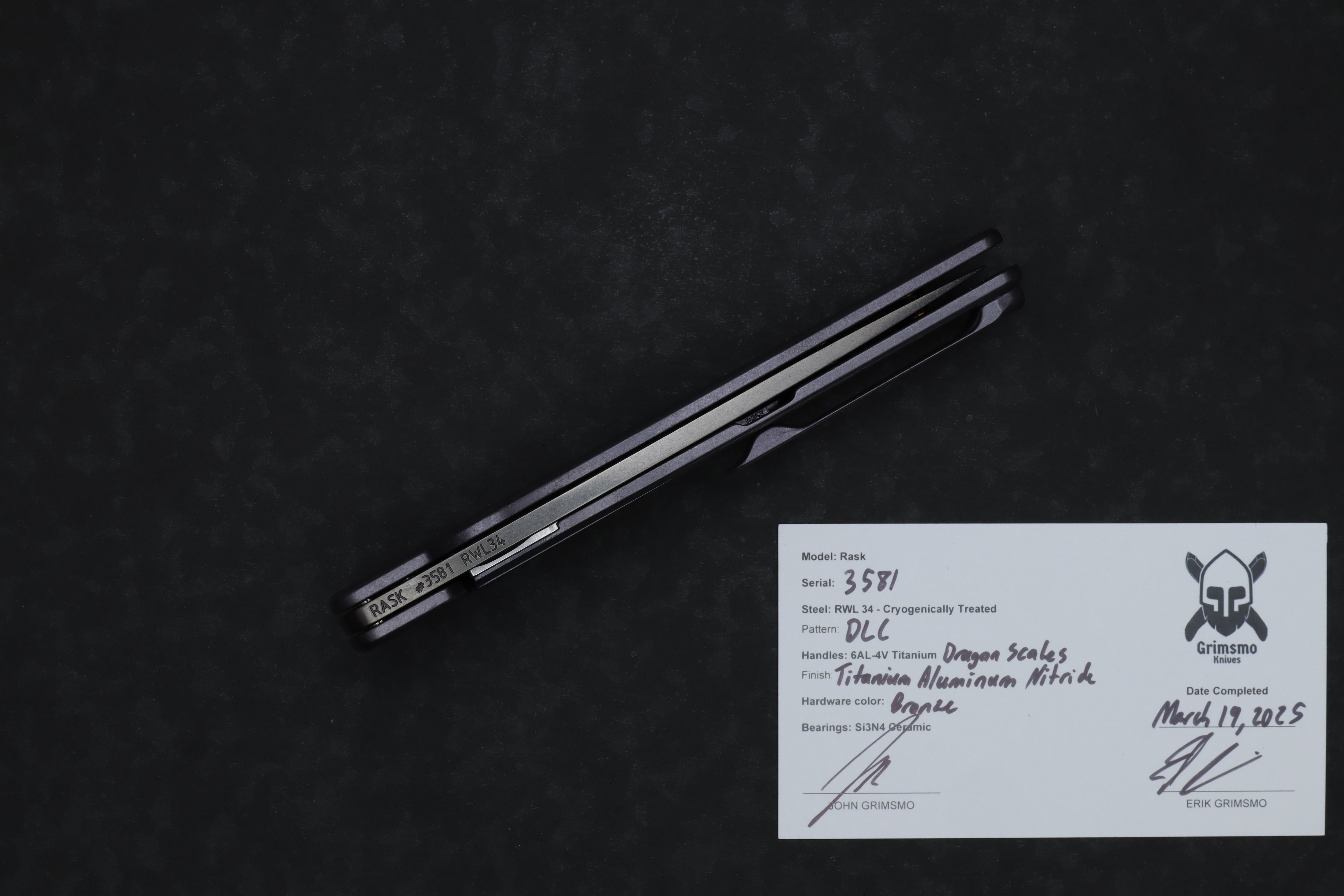 Rask #3581 9278340324