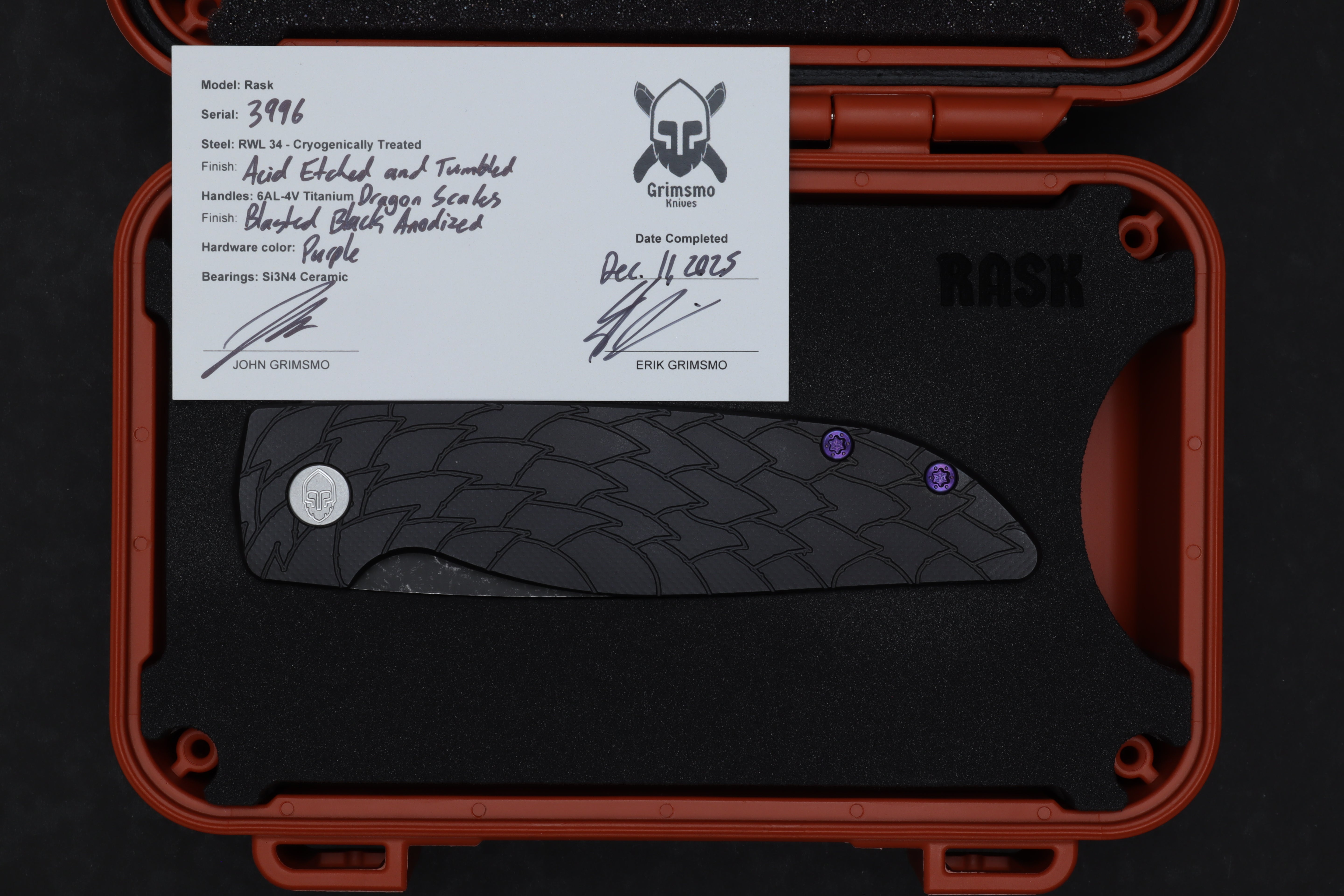 Rask #3996 9278341216