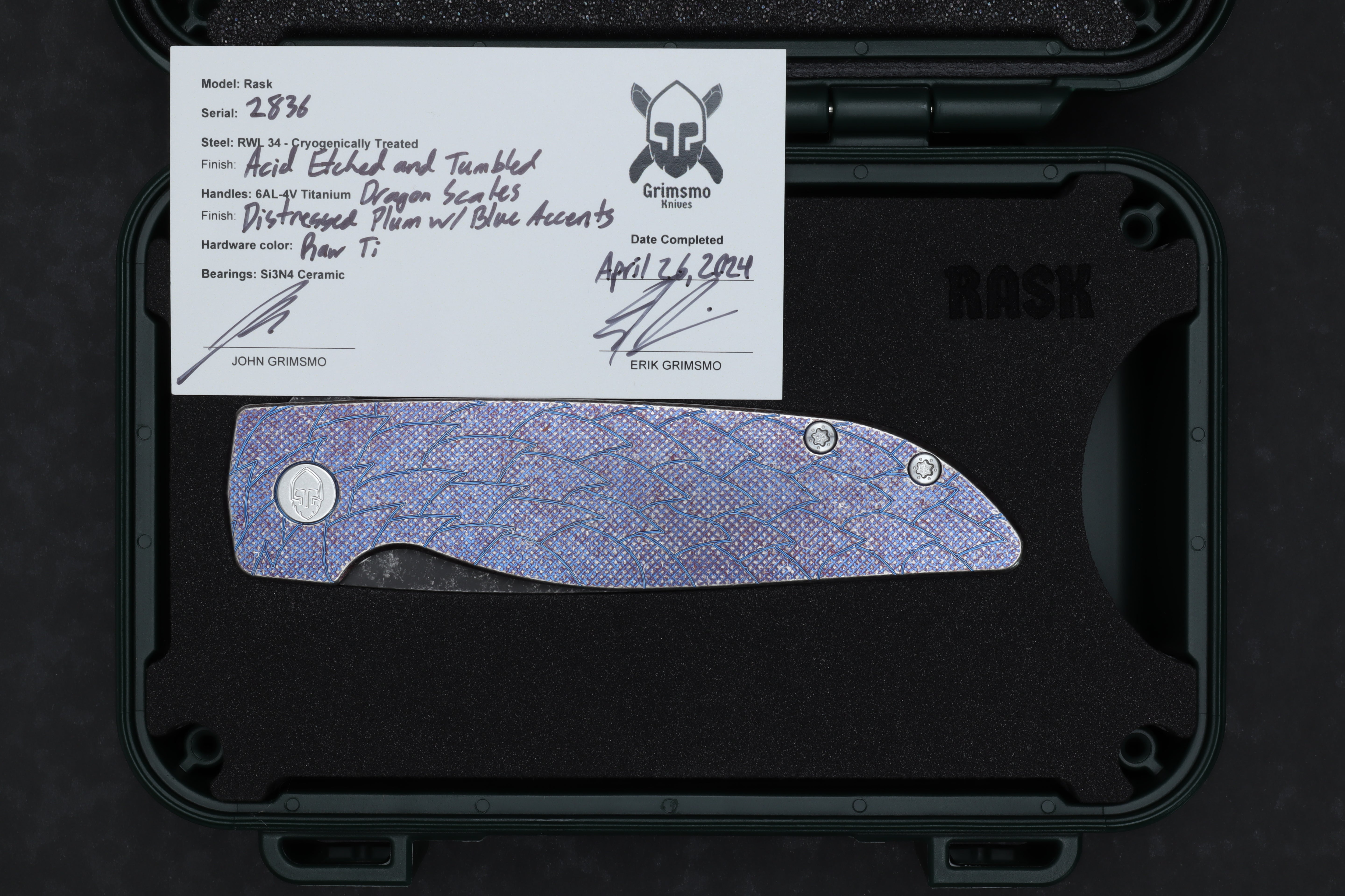 Rask #2836 9278340429