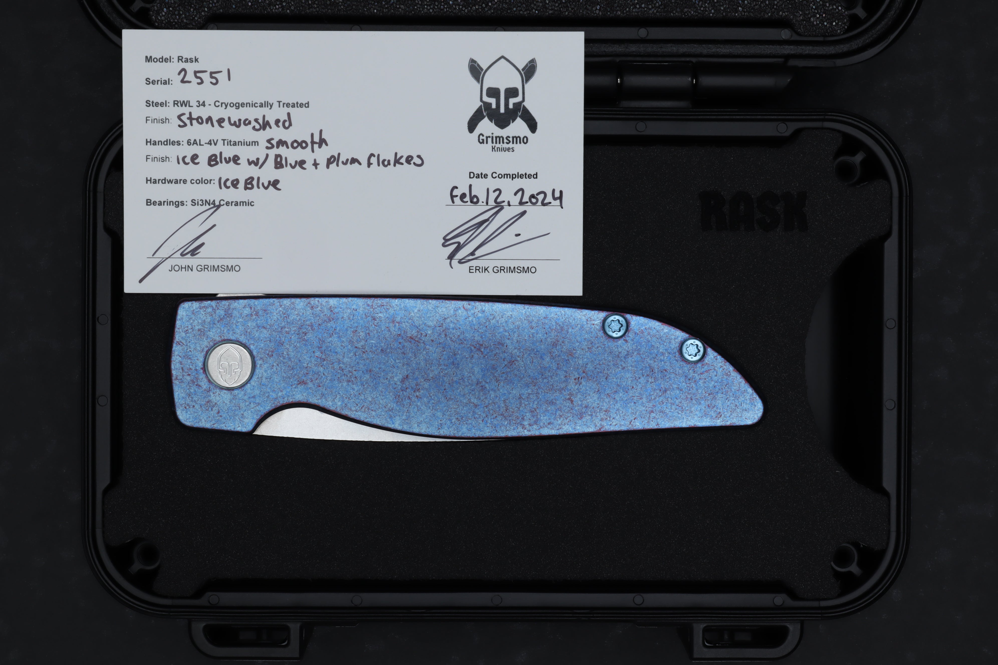 Rask #2551 9278340221