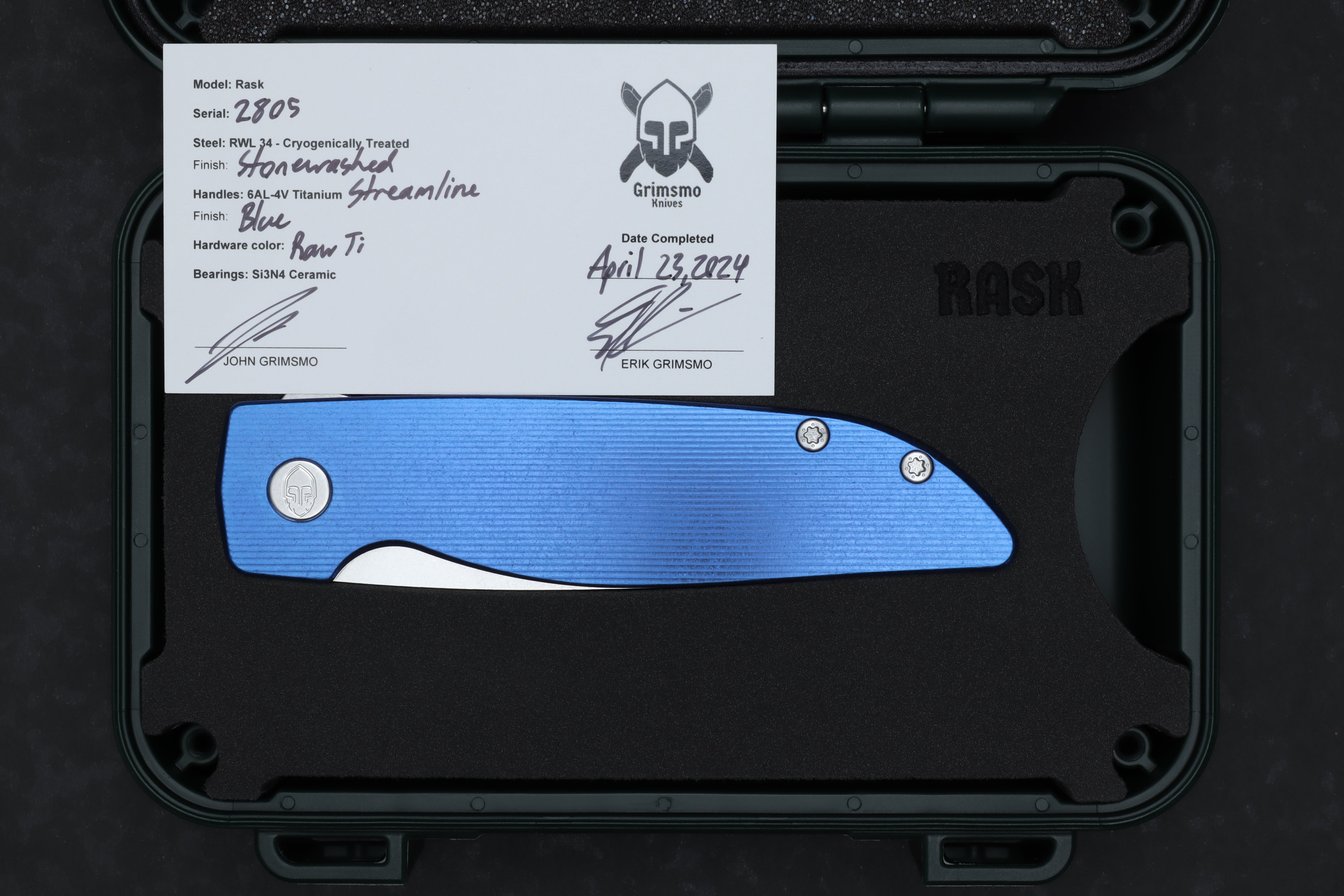 Rask #2805 9278340424