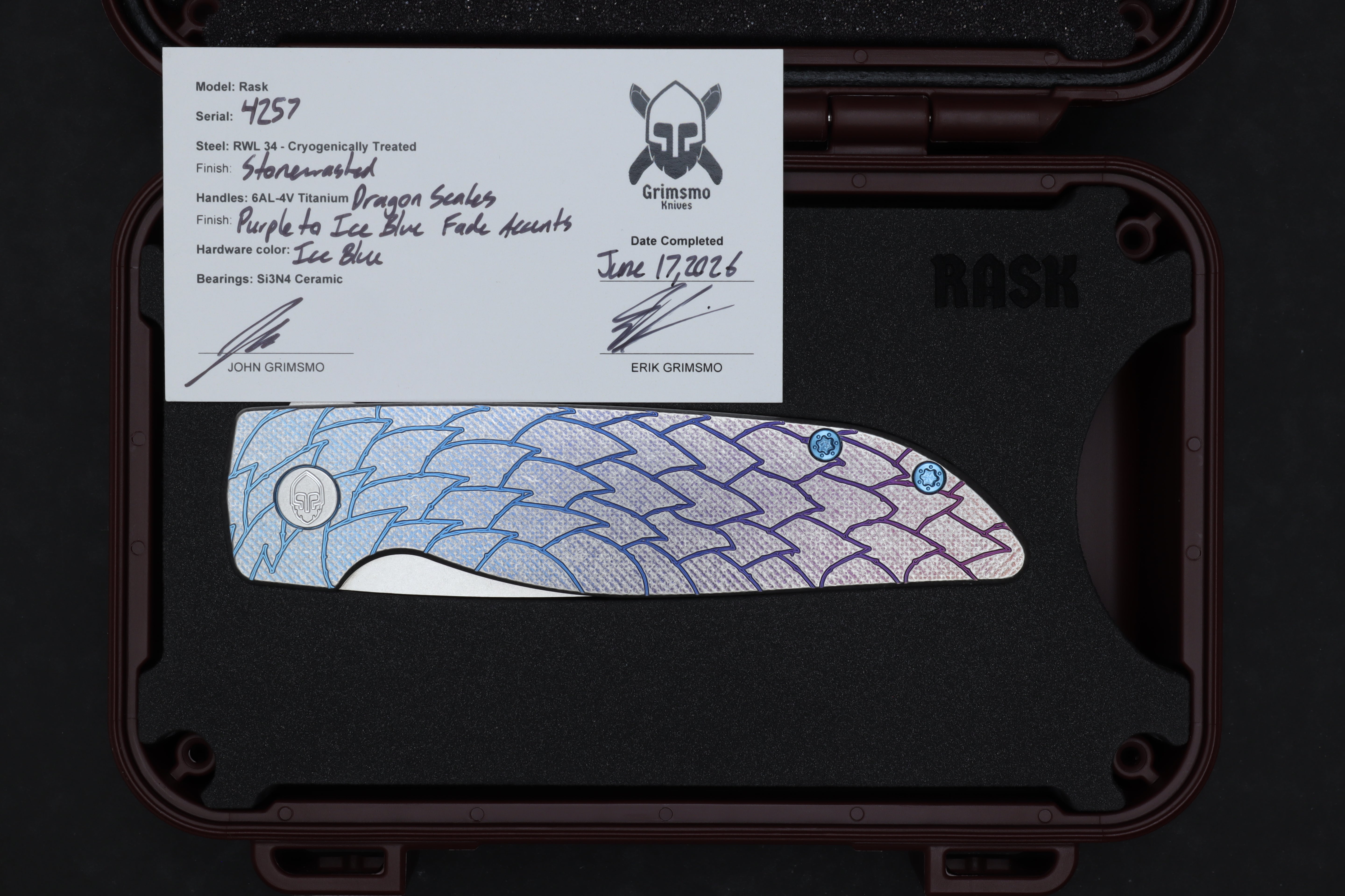 Rask #4257 9278340618
