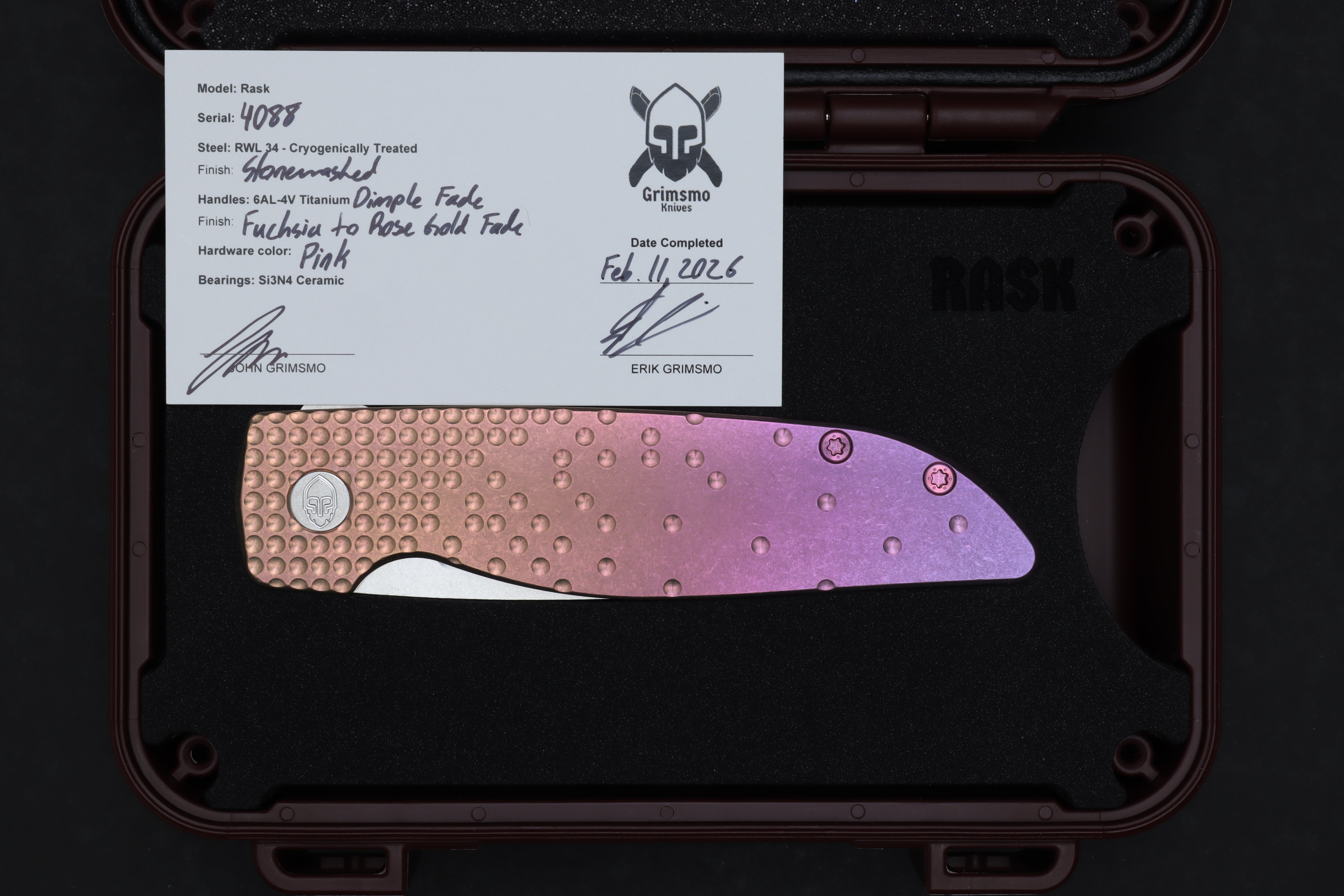 Rask #4088 9278340217