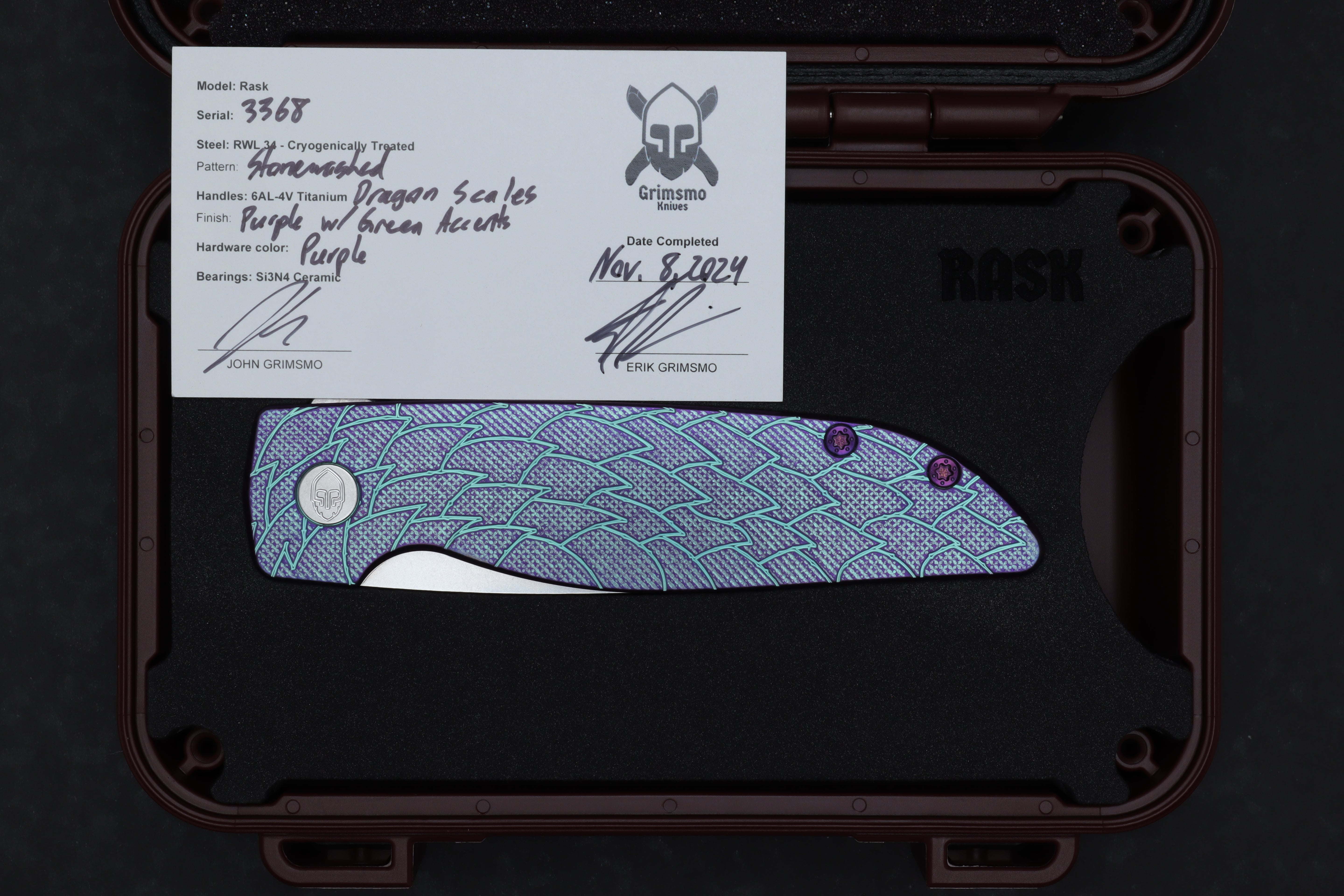 Rask #3368 9278341107