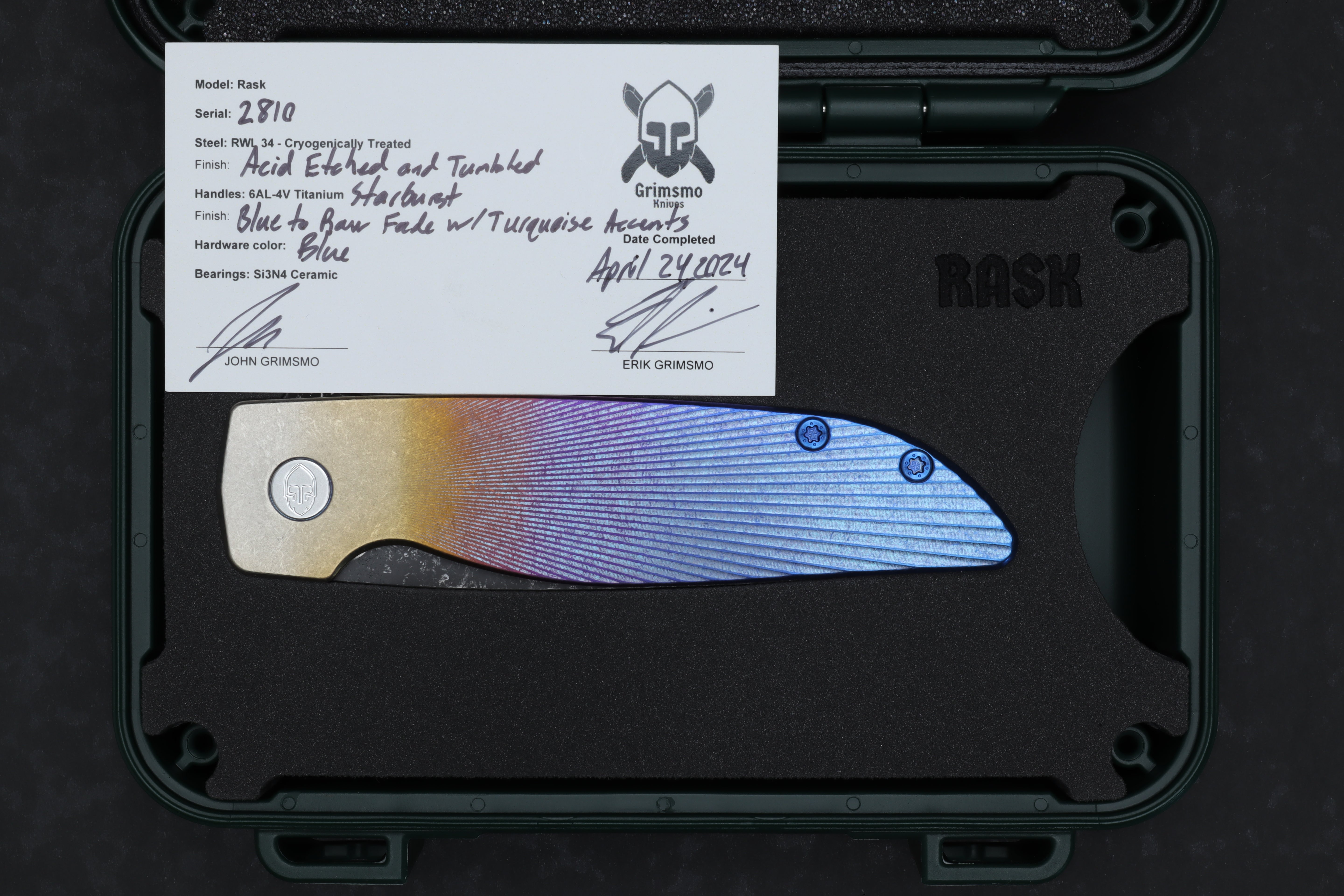 Rask #2810 9278340425