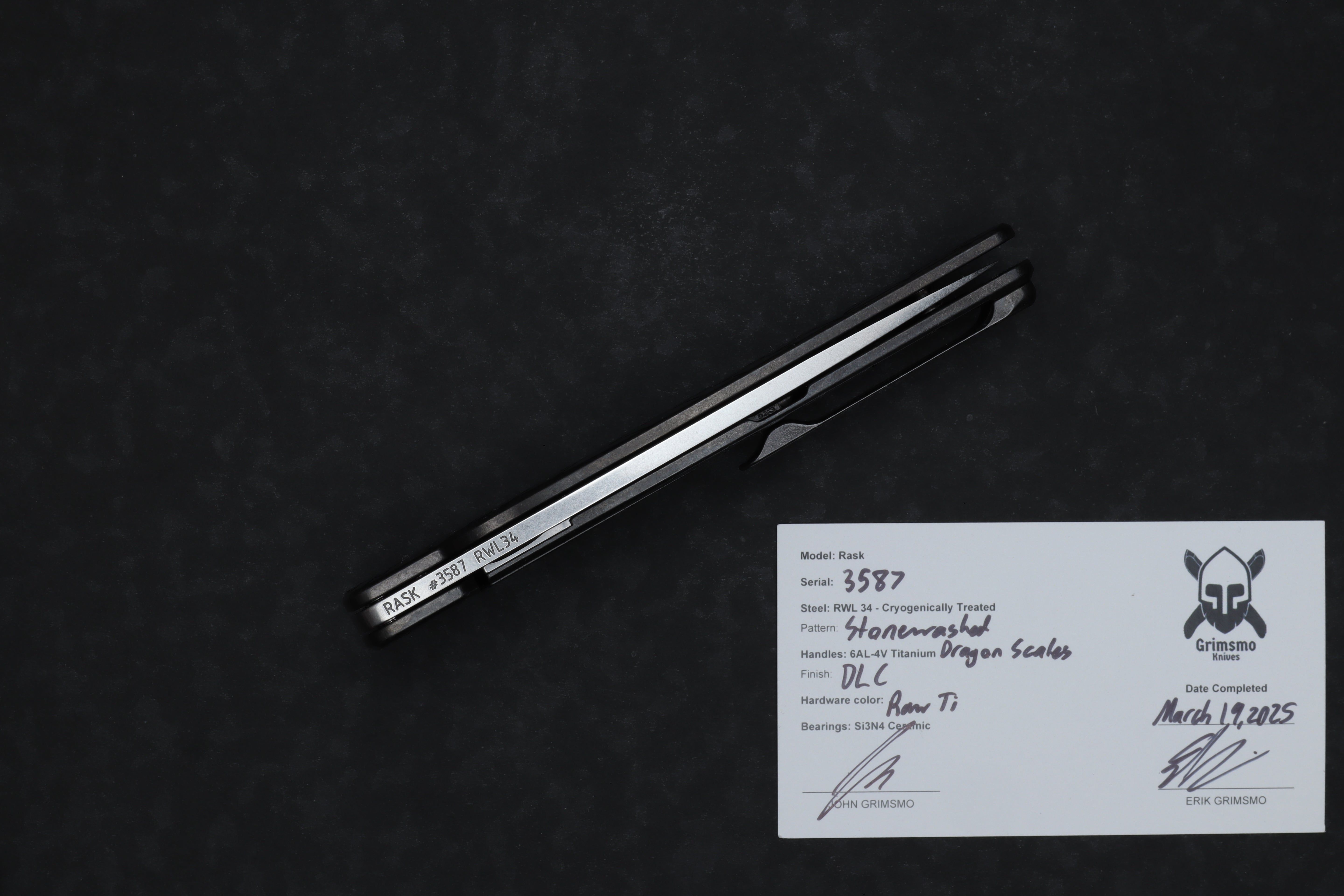 Rask #3587 9278340325